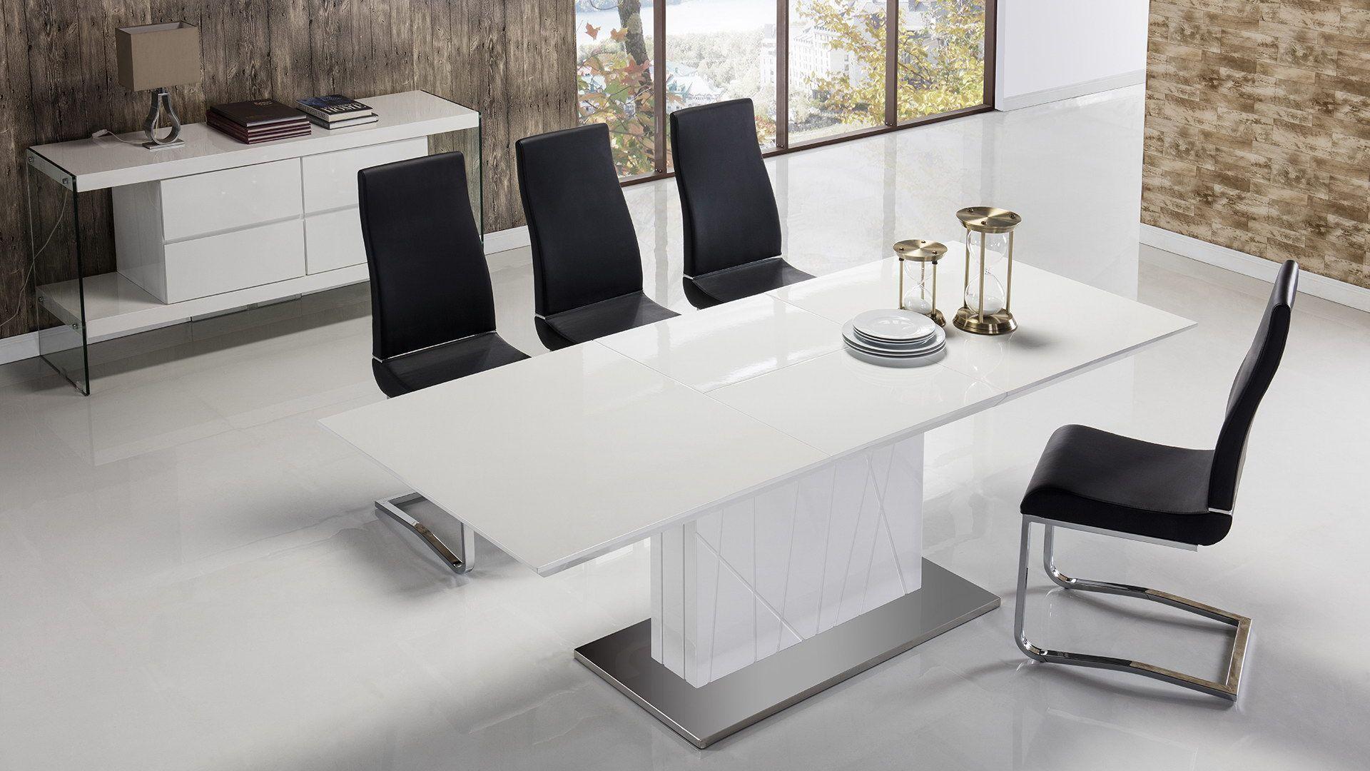Modern Dining Table TL-1894G TL-1894G in White 