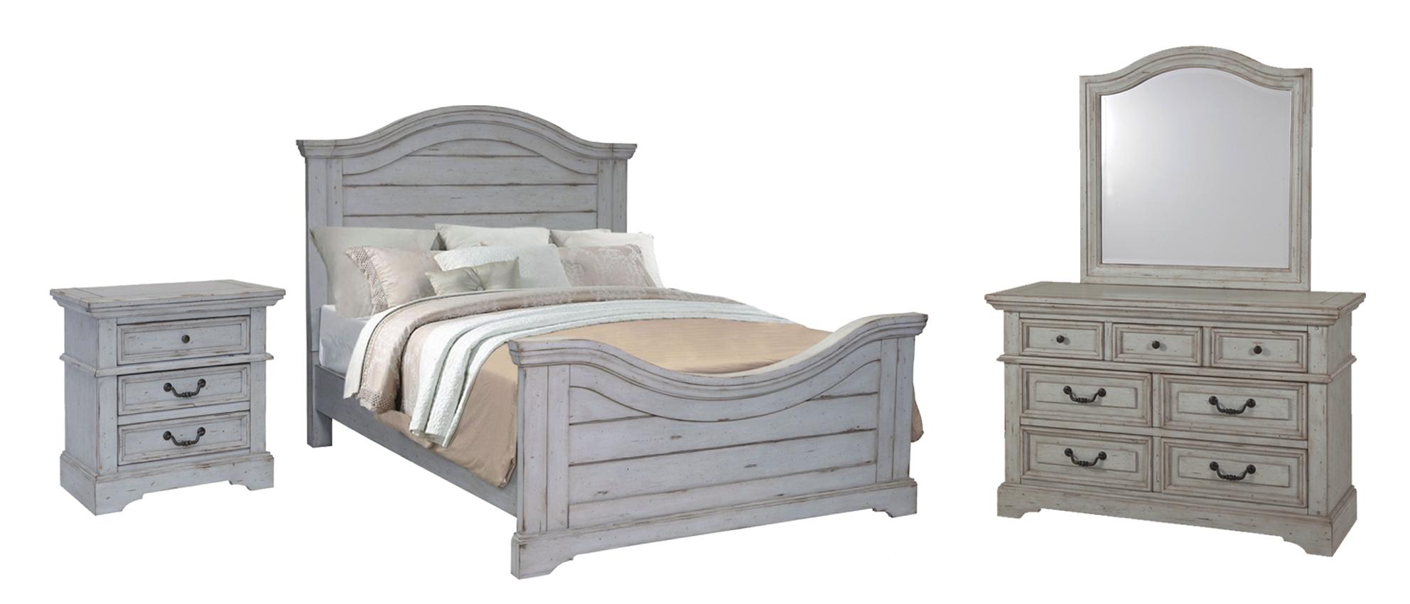 American Woodcrafters 7820 STONEBROOK Panel Bedroom Set