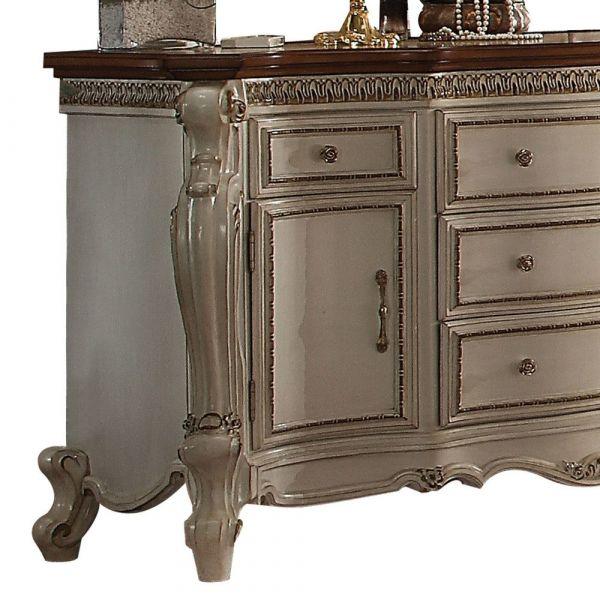 

        
Acme Furniture Picardy-26885 Combo Dresser Pearl/Antique  0840412148279
