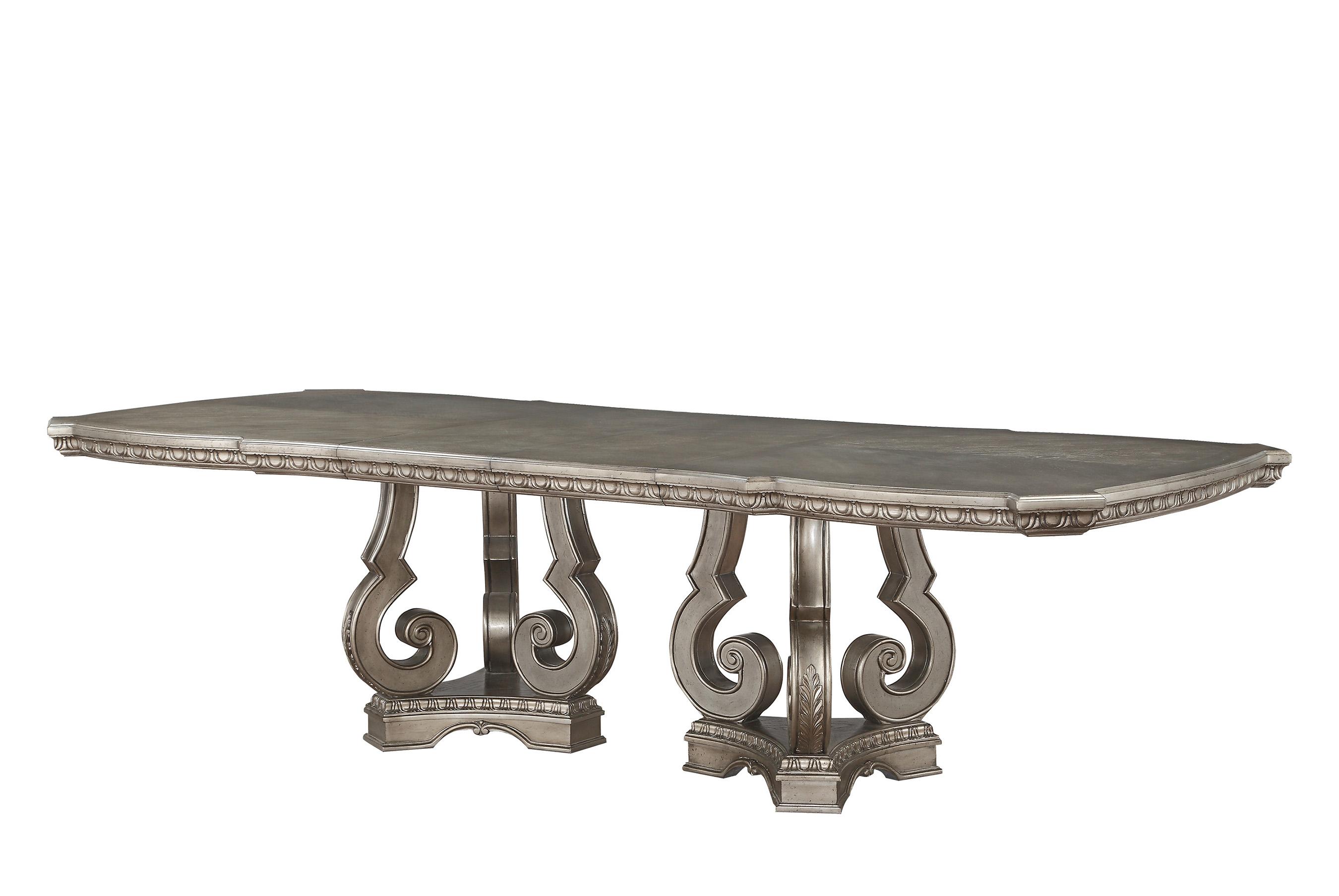 

                    
Acme Furniture Northville Dining Table Antique Silver  Purchase 
