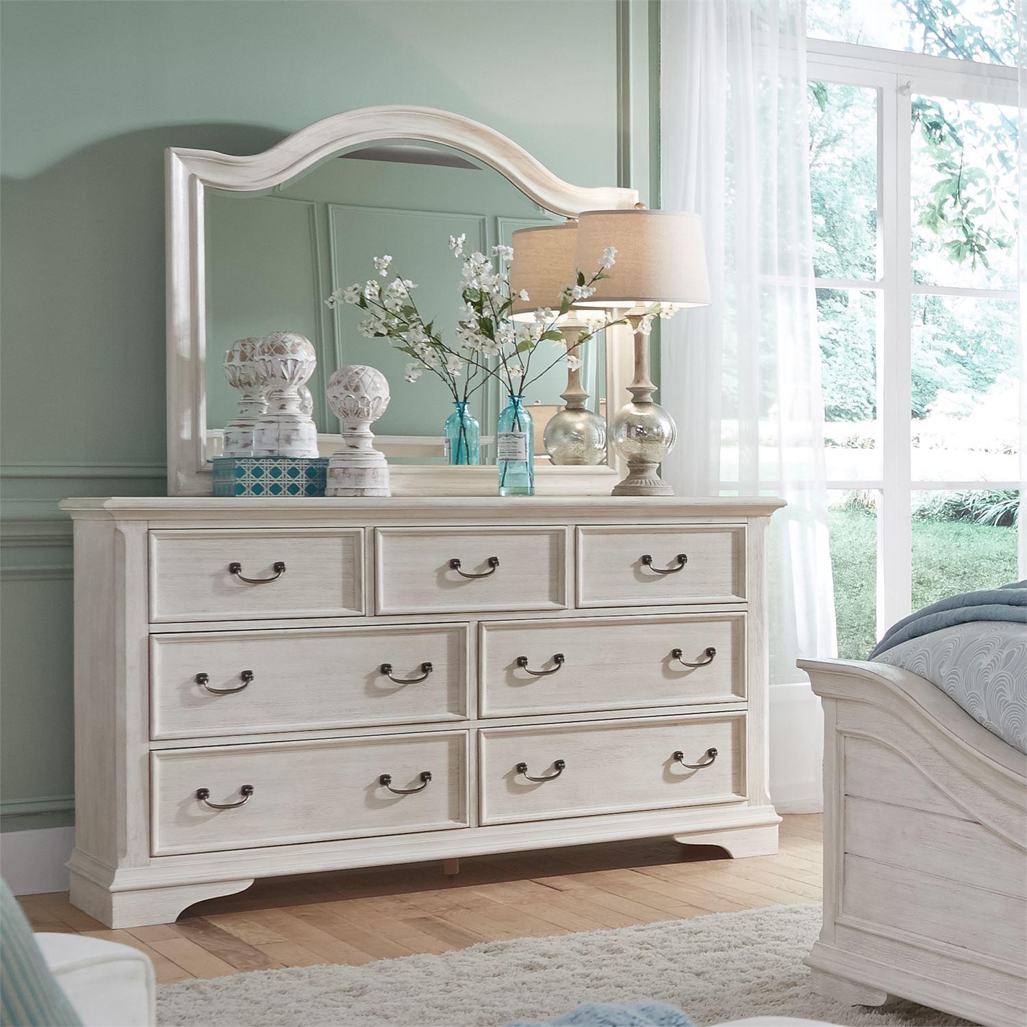 

                    
Liberty Furniture Bayside  249-BR-CPBDMC Panel Bedroom Set White  Purchase 
