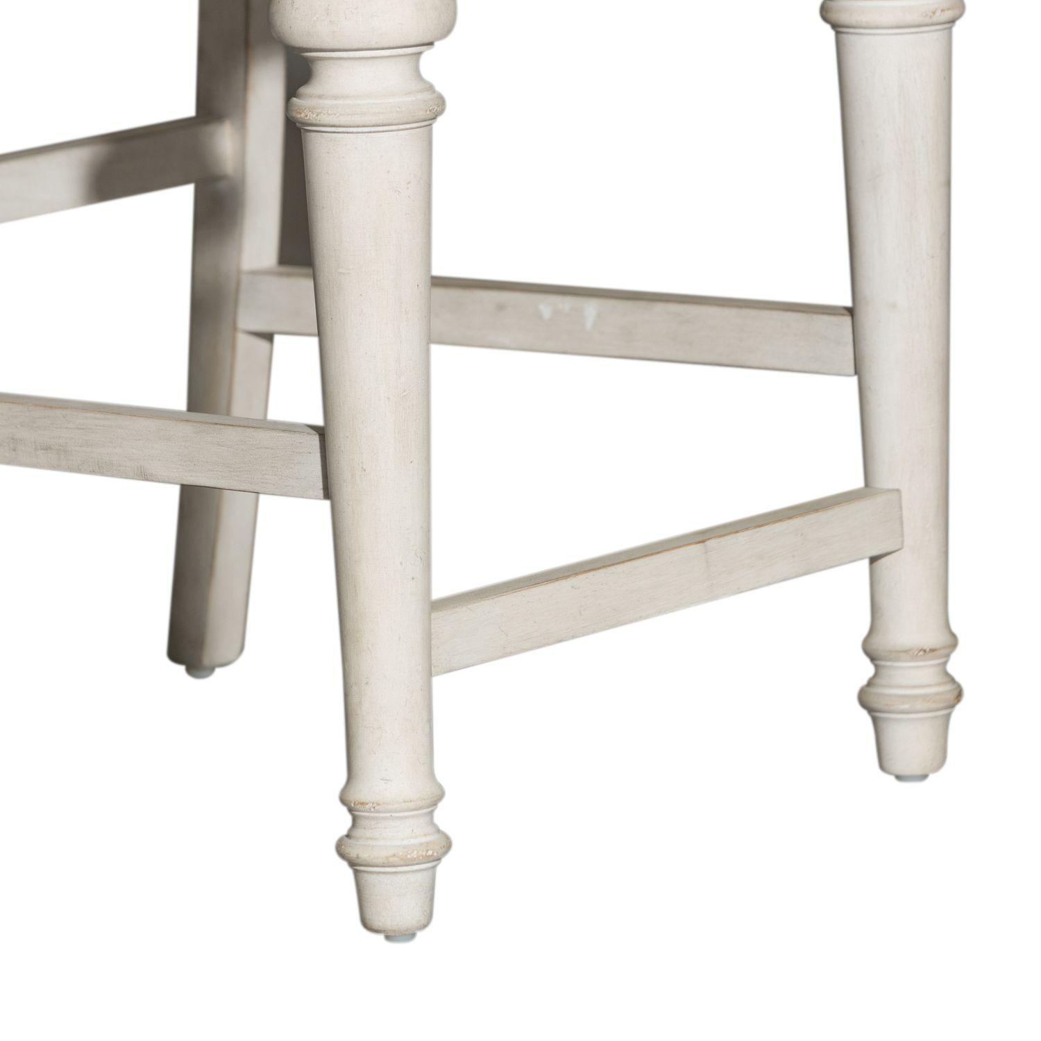 

    
Liberty Furniture Heartland  (824-DR) Dining Side Chair Dining Chair Set White 824-B200124-Set-2
