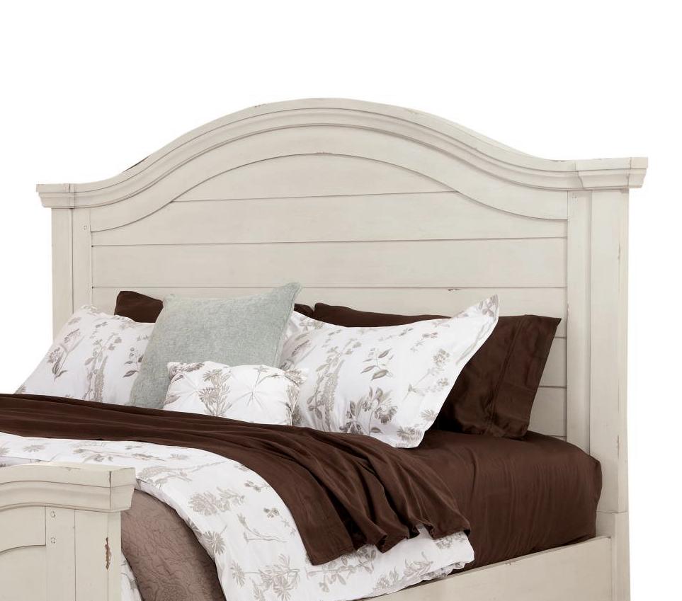 

    
American Woodcrafters 7810 STONEBROOK Panel Bed Antique White 7810-66PAN
