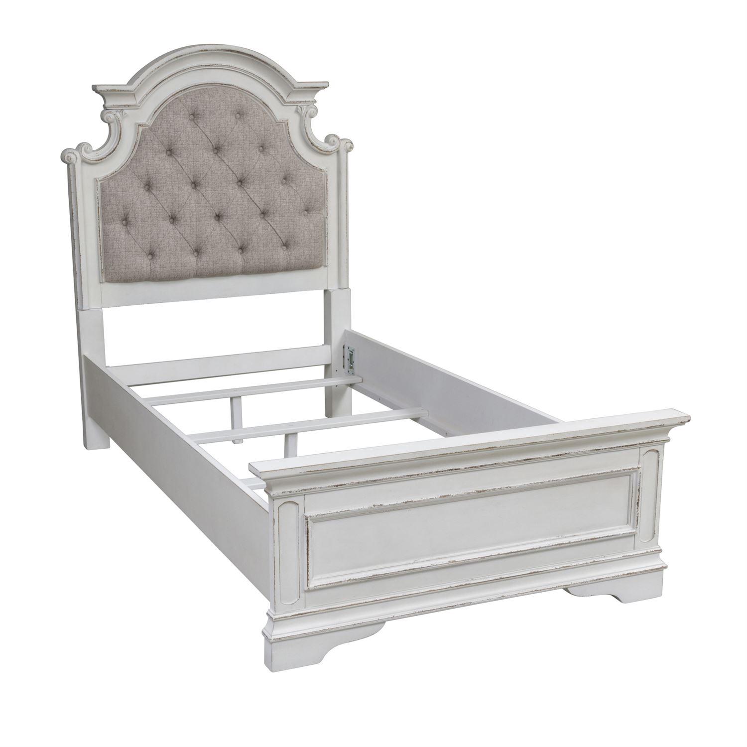 

    
Liberty Furniture Magnolia Manor  (244-YBR) Upholstered  Bed Panel Bed White 244-YBR-FUB
