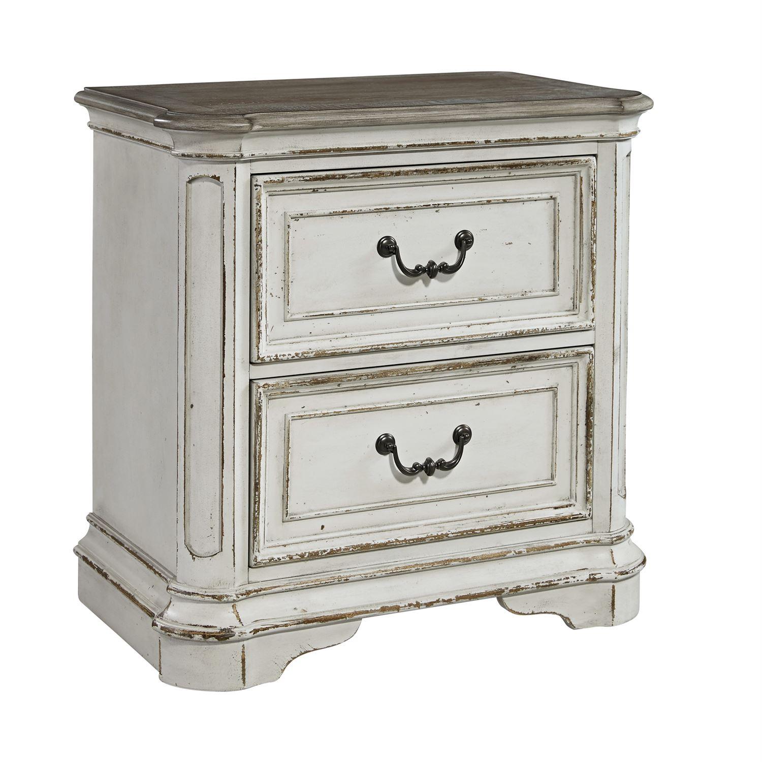 

                    
Liberty Furniture Magnolia Manor  (244-BR) Nightstand Set White  Purchase 
