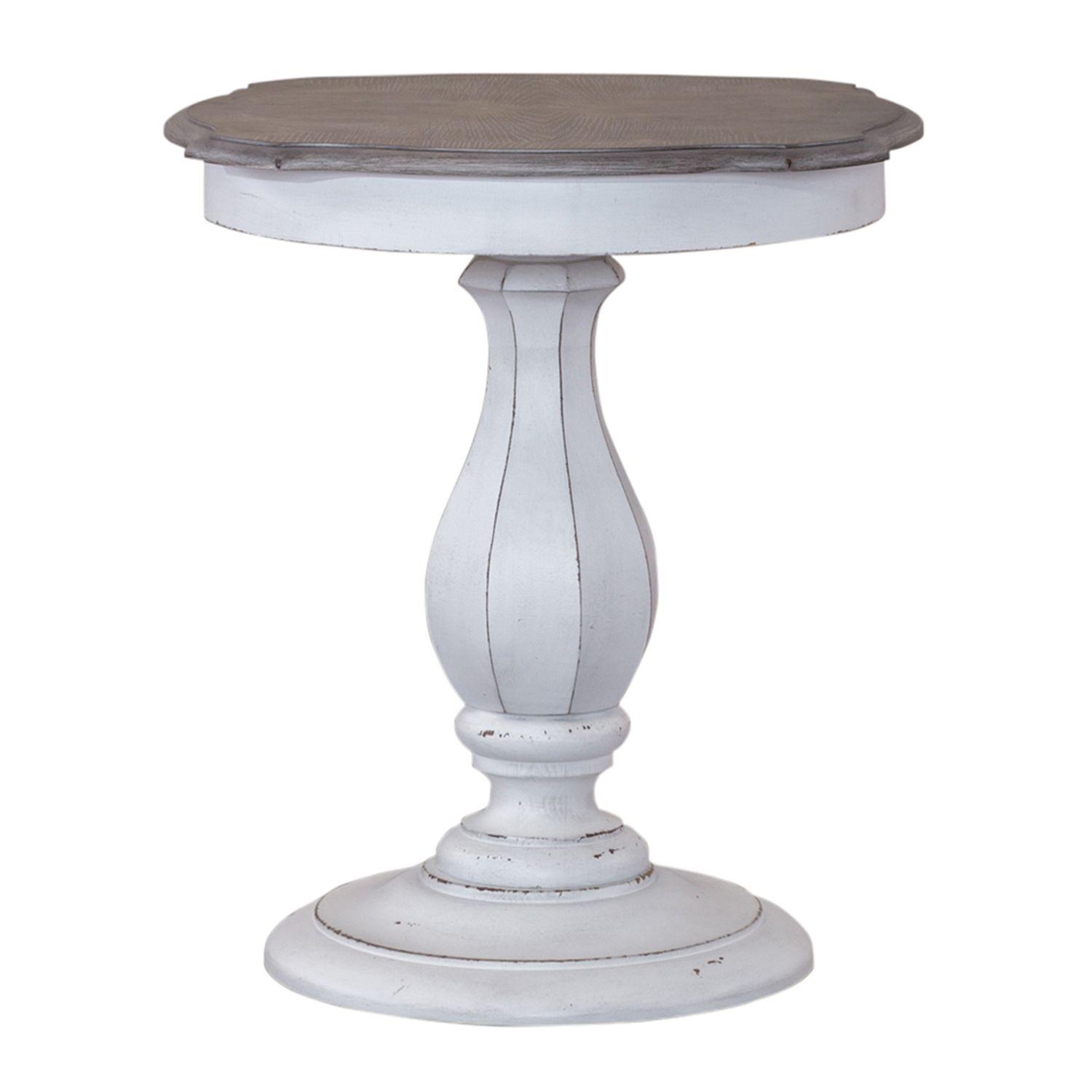 

                    
Liberty Furniture Magnolia Manor  (244-AT) Accent Table White  Purchase 
