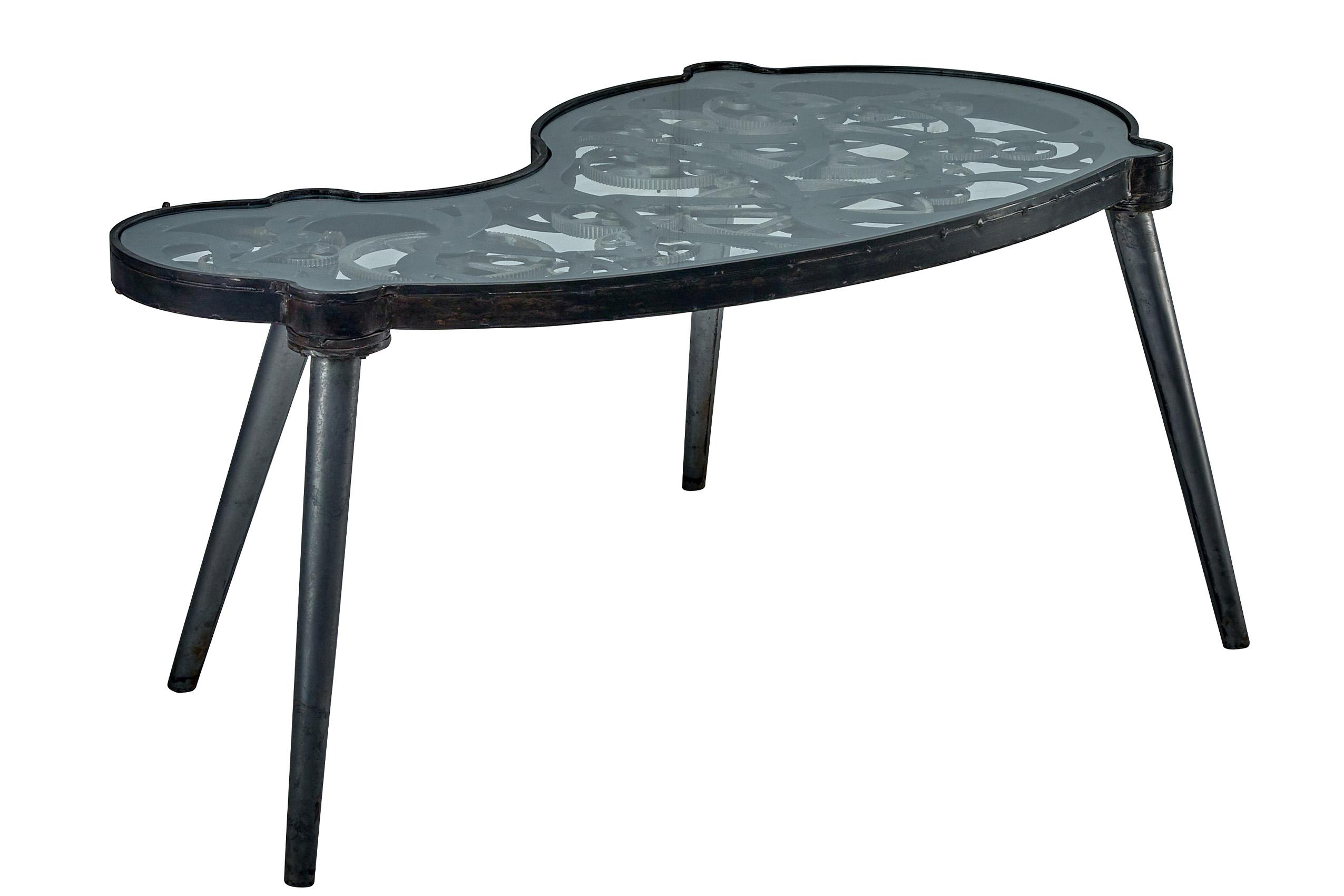 

    
Antiqued Black Cast Iron & Glass PEDINI TABLE CCC-1281 JAIPUR HOME Industrial
