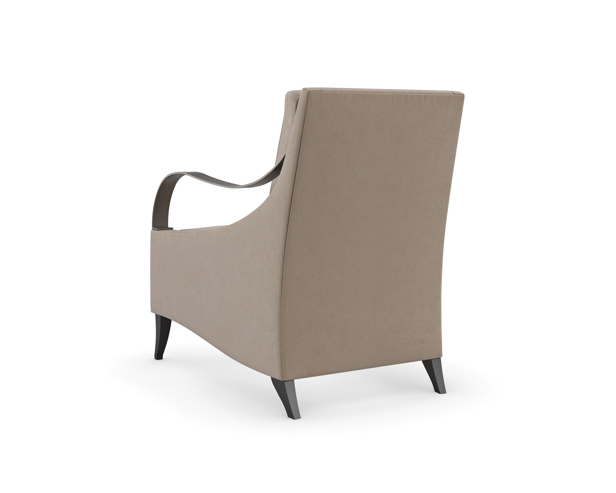 

    
Caracole SLIPPERY SLOPE Armchair Cappuccino/Bronze UPH-021-037-A
