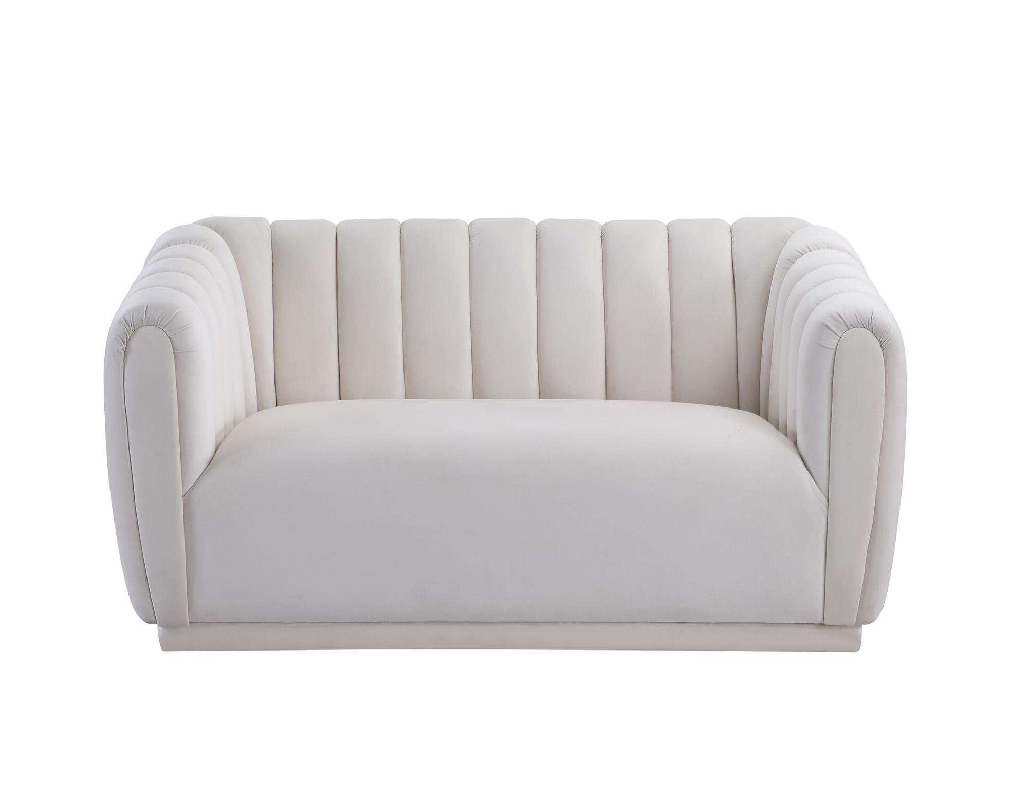 

    
674Cream-S-Set-3 Cream Velvet Tufted Sofa Set 3Pcs DIXIE 674Cream-S Meridian Contemporary Modern
