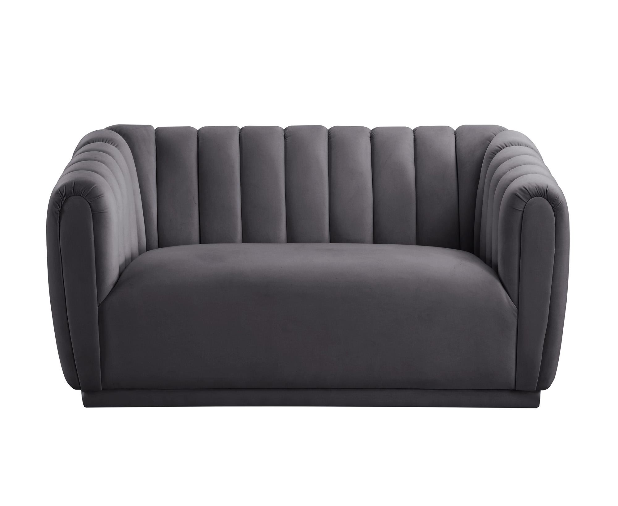 

    
674Grey-S-Set-3 Grey Velvet Tufted Sofa Set 3Pcs DIXIE 674Grey-S Meridian Contemporary Modern
