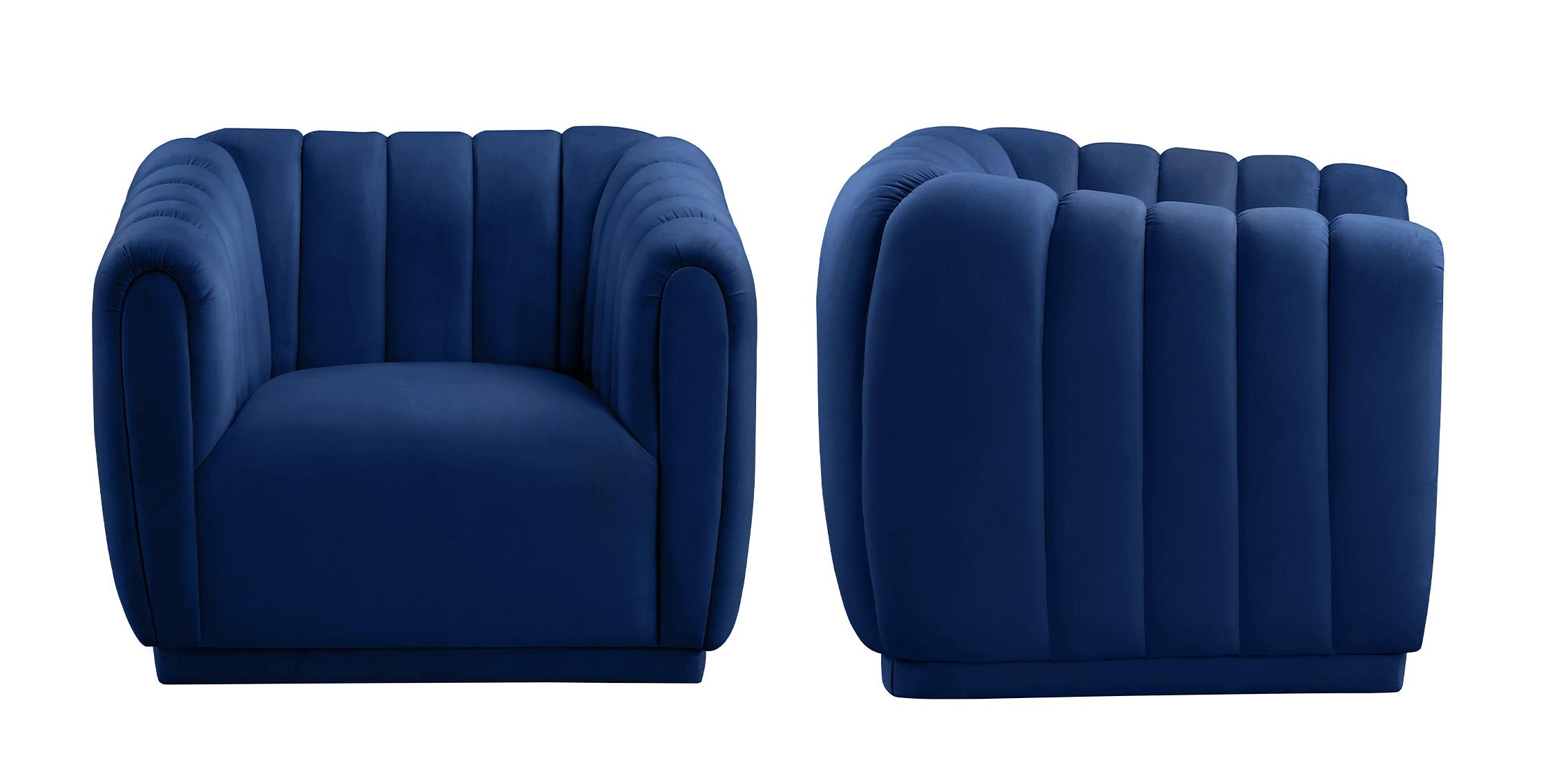 

    
674Navy-C Meridian Furniture Arm Chair
