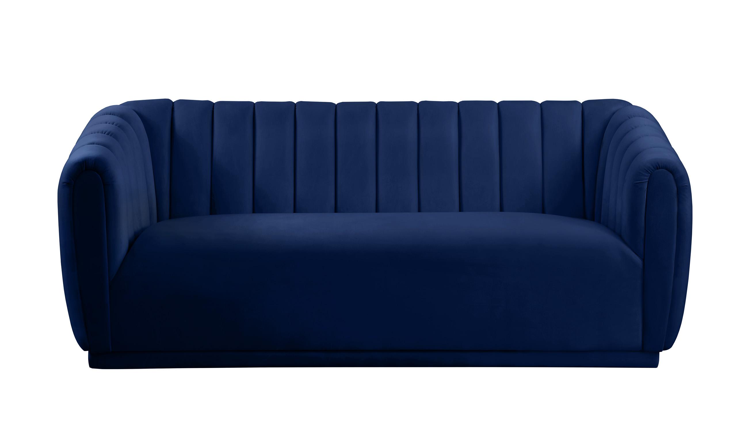 

        
Meridian Furniture DIXIE 674Navy-S-Set-2 Sofa Set Navy Velvet 094308251974
