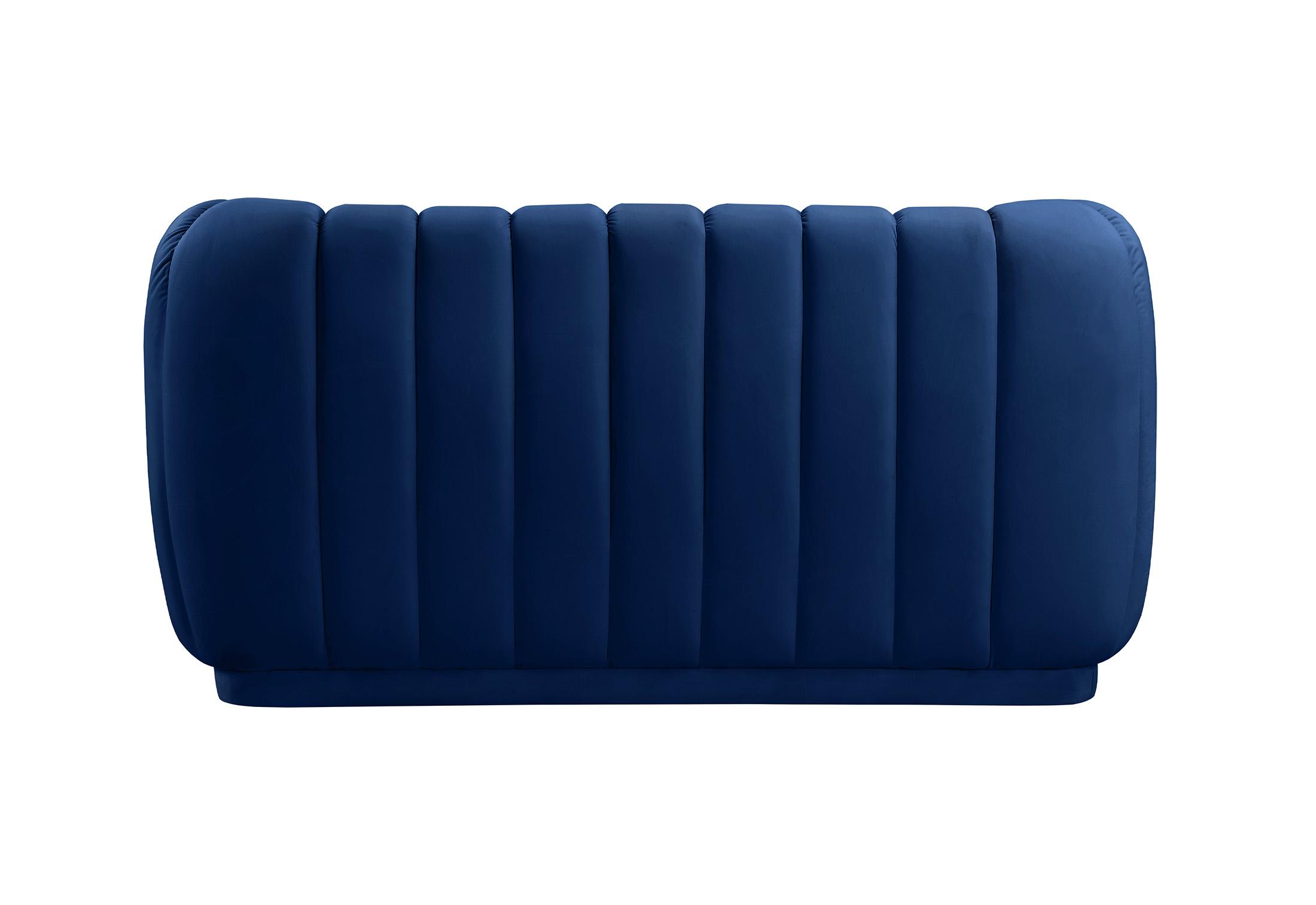 

        
094308251974Navy Velvet Tufted Sofa Set 2Pcs DIXIE 674Navy-S Meridian Contemporary Modern
