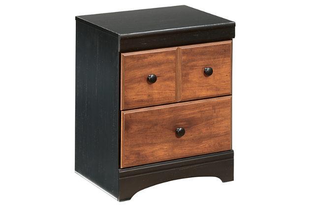 

    
Ashley Furniture Aimwell Panel Bedroom Set Dark Brown B136-87-84-86-92(2)-31-36
