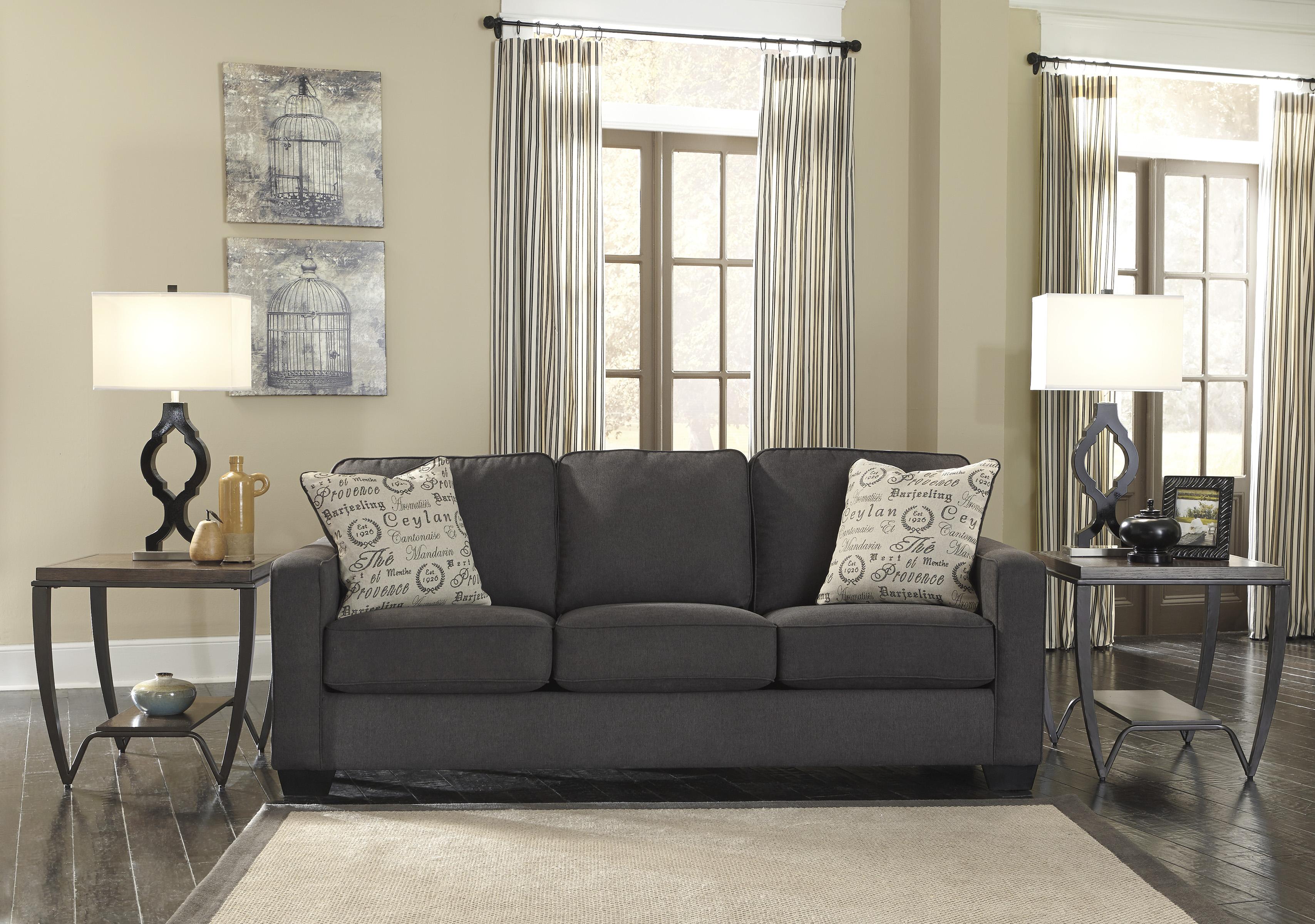

                    
Ashley Furniture Alenya Sofa and Loveseat Set Charcoal Linen Purchase 
