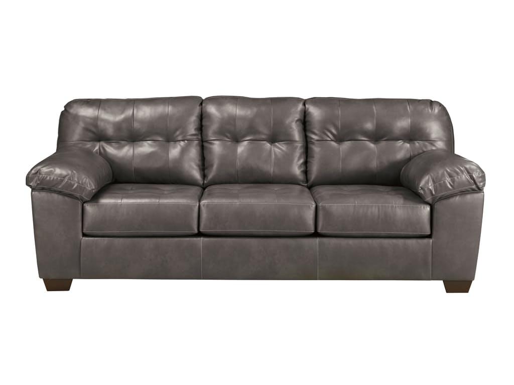 

                    
Ashley Furniture Alliston Sofa and Loveseat Set Gray DuraBlend Purchase 
