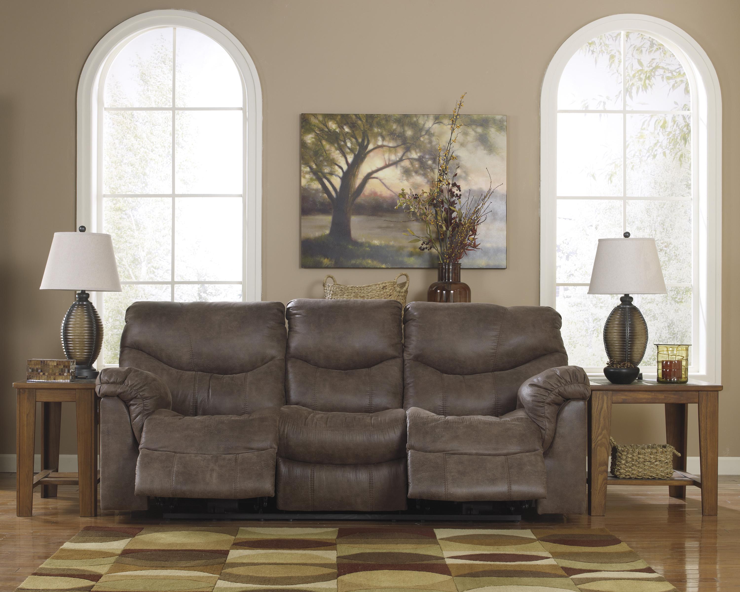 

    
Ashley Furniture Alzena Reclining Living Room Set Gunsmoke 71400-88-94-KIT
