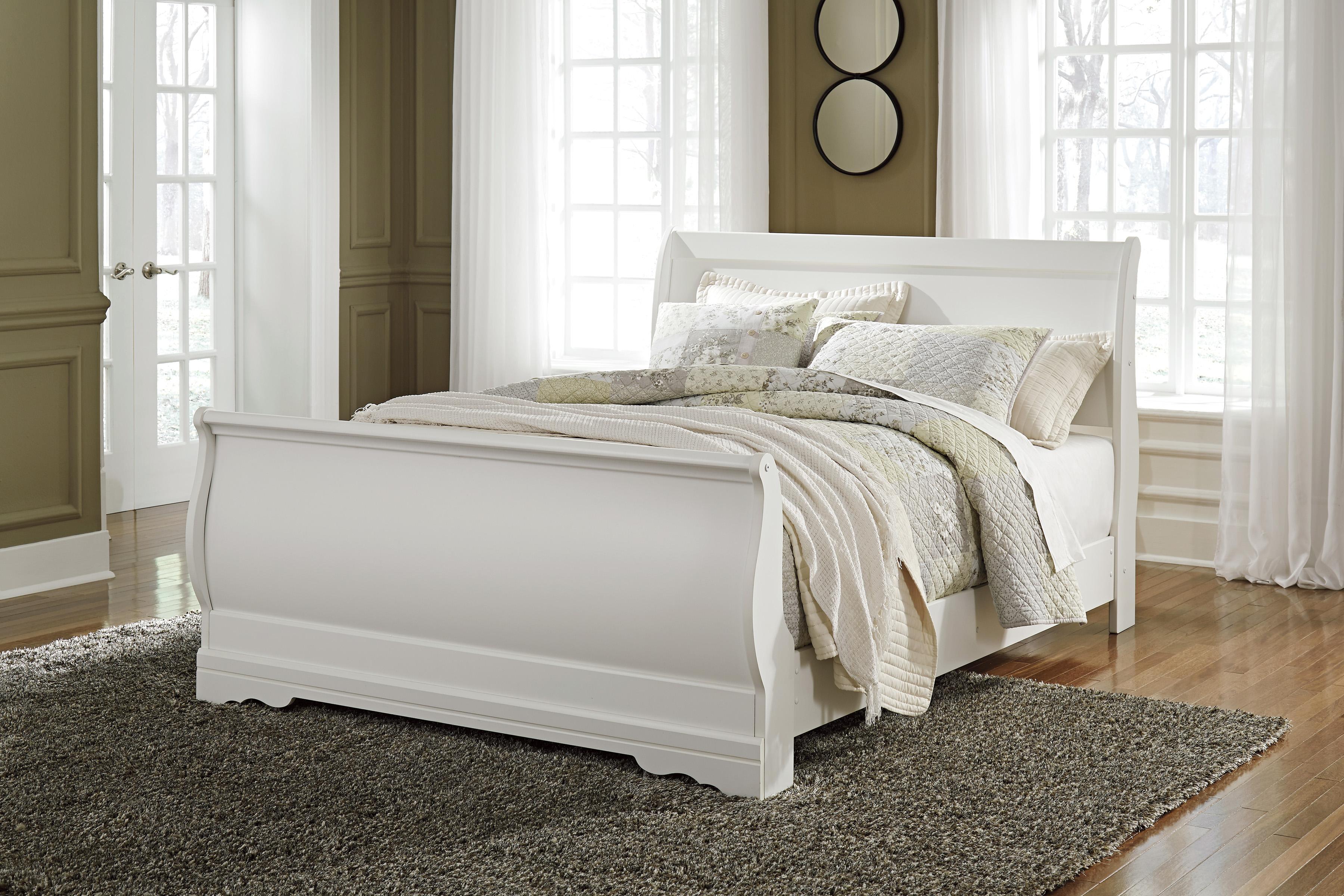 

    
Ashley Furniture Anarasia Sleigh Bedroom Set White B129-31-36-46-77-74-98-92-Set-5
