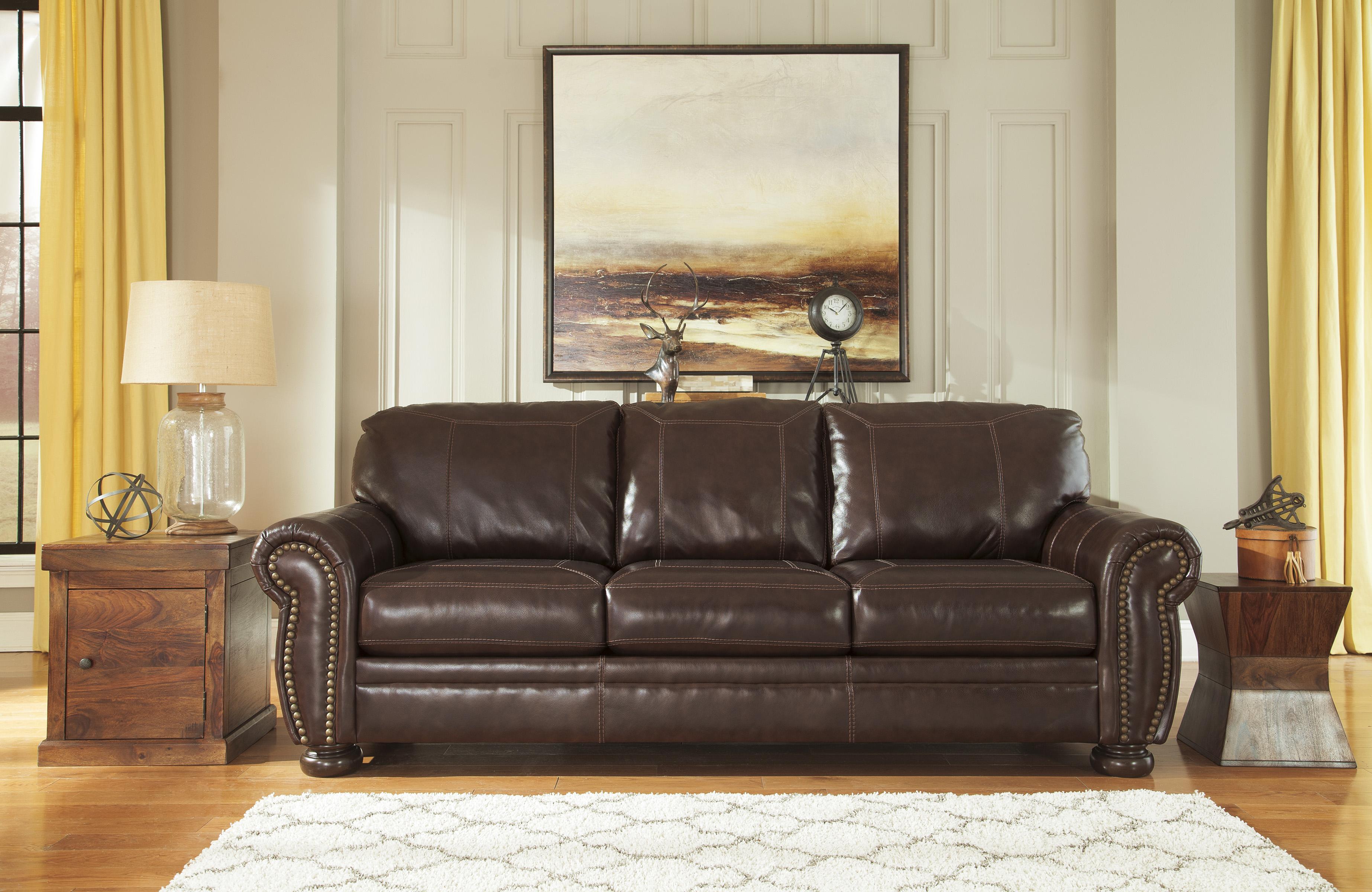 

    
Ashley Furniture Banner Sofa and Loveseat Set Coffee 50404-38-35-KIT

