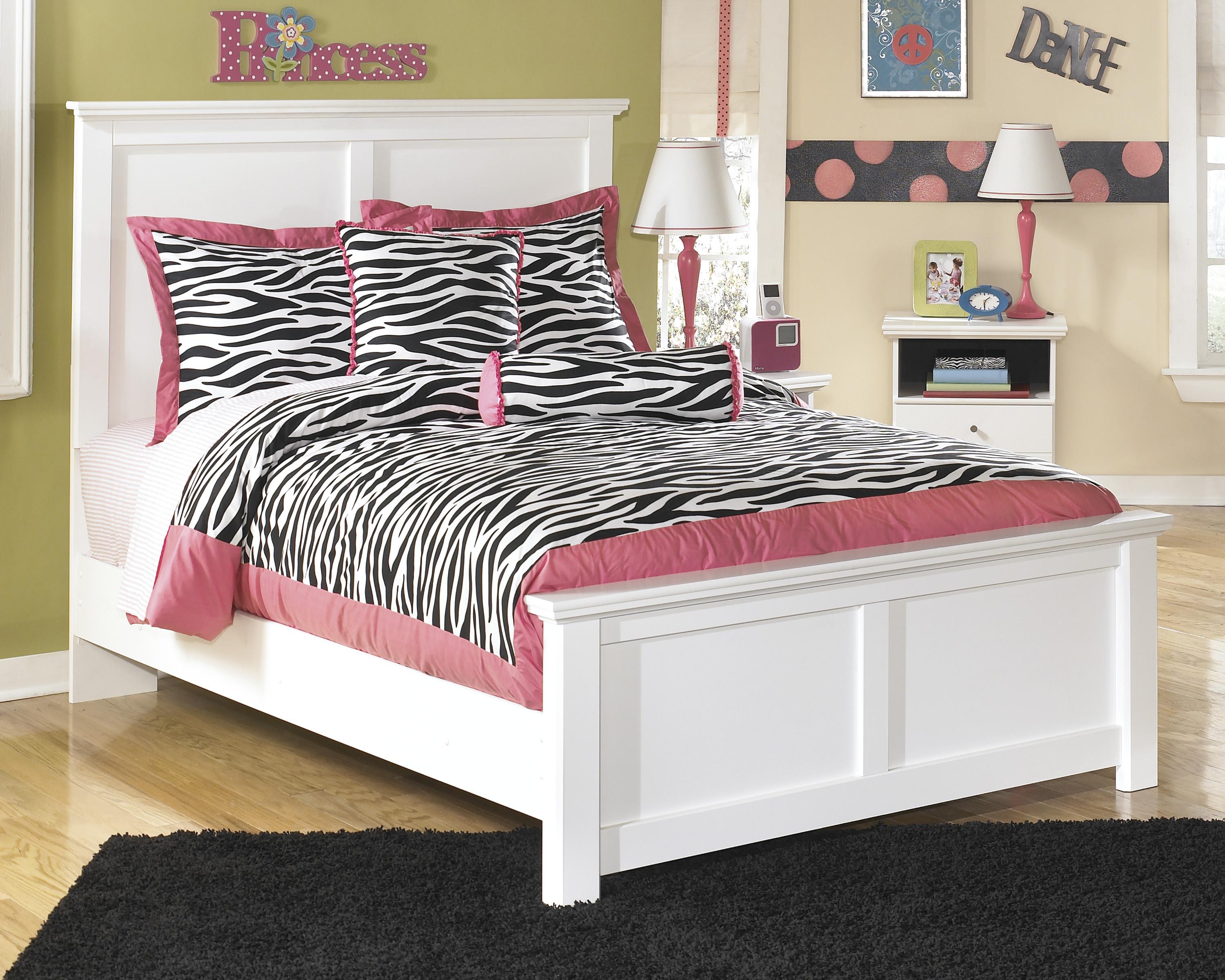 

    
Ashley Bostwick Shoals B139 Full Size Panel Bedroom Set 3pcs in White
