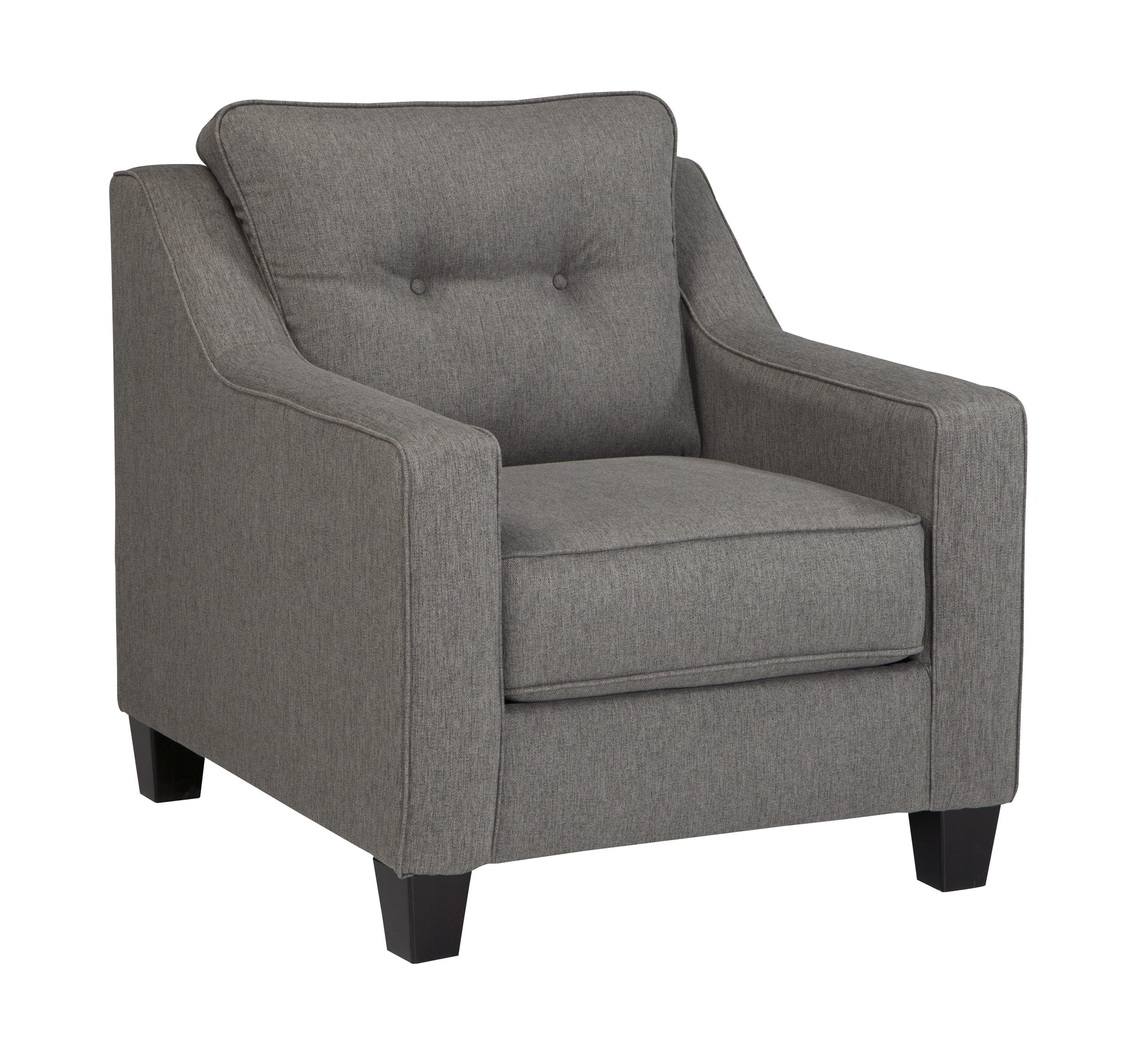 

                    
Ashley Furniture Brindon Living Room Set Charcoal Fabric Purchase 
