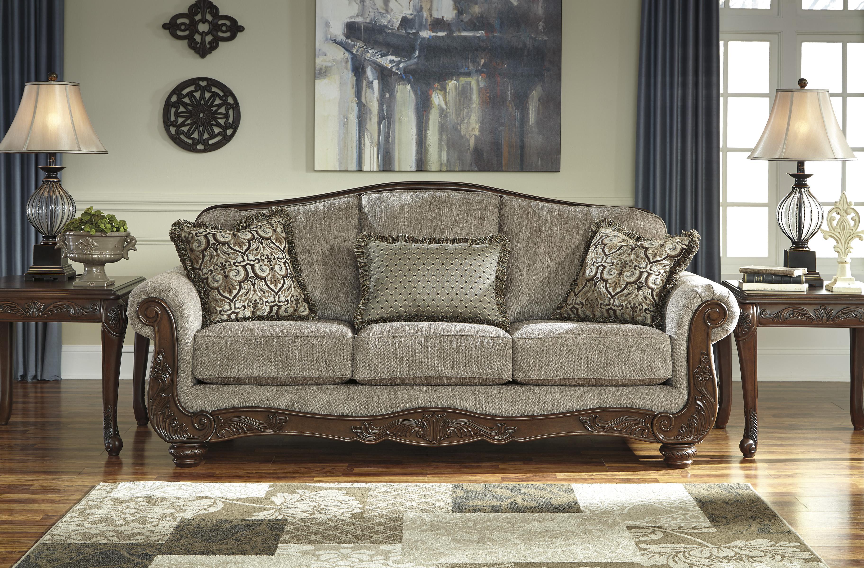 

    
Ashley Cecilyn 2 Piece Living Room Set in Cocoa
