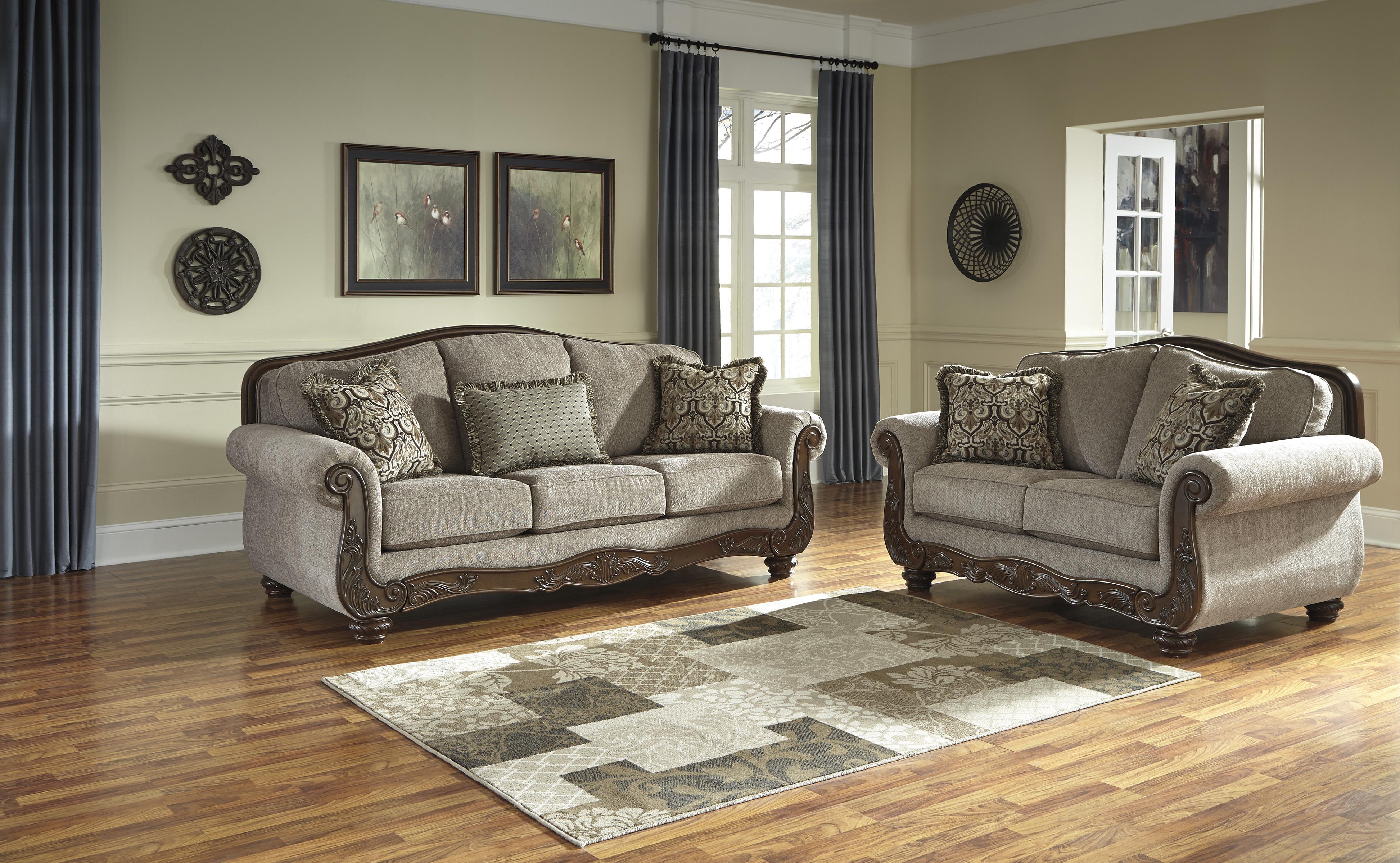 

    
Ashley Cecilyn 2 Piece Living Room Set in Cocoa
