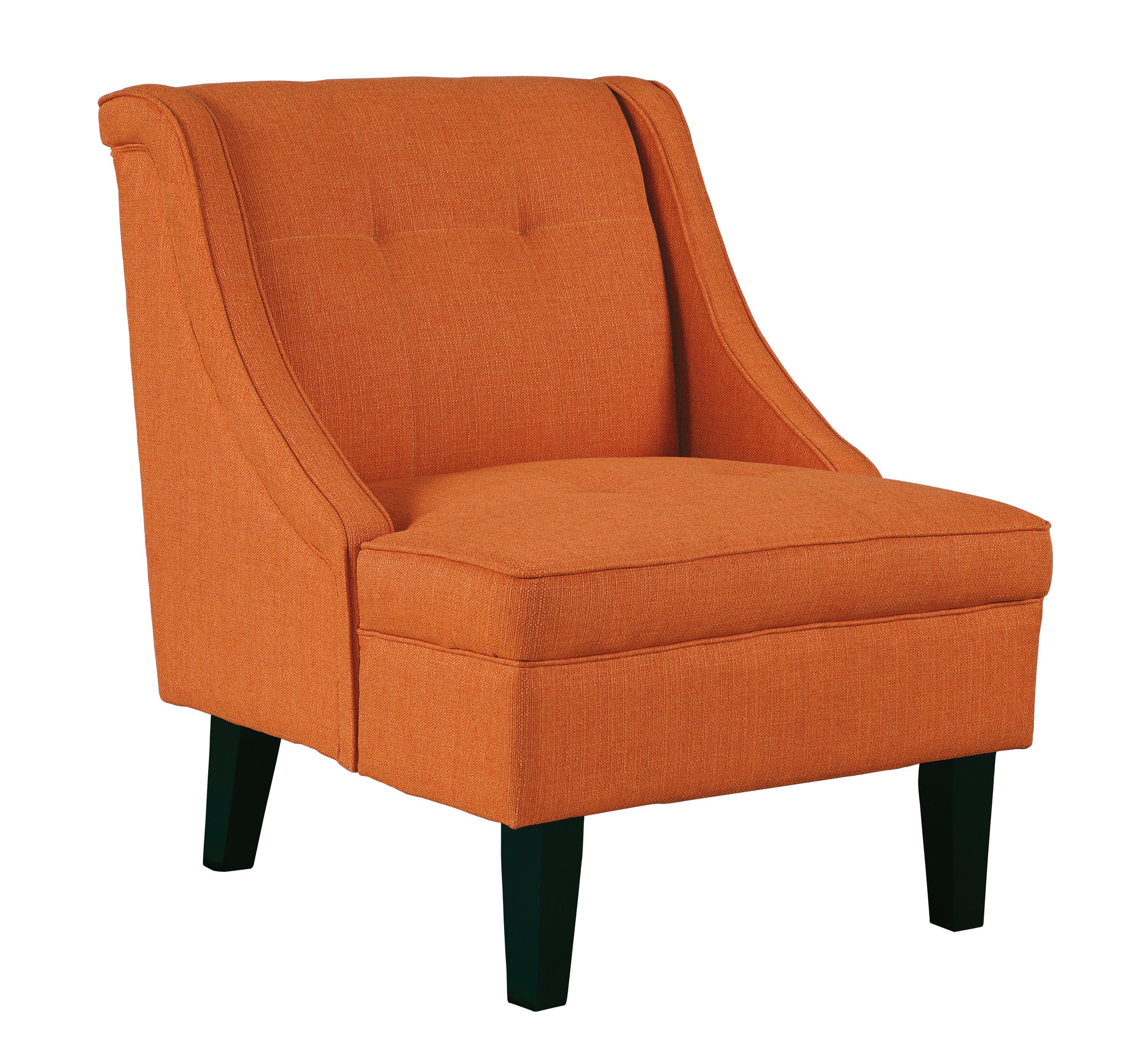 

    
Ashley Clarinda 36231 Accent Chair in Orange Fabric
