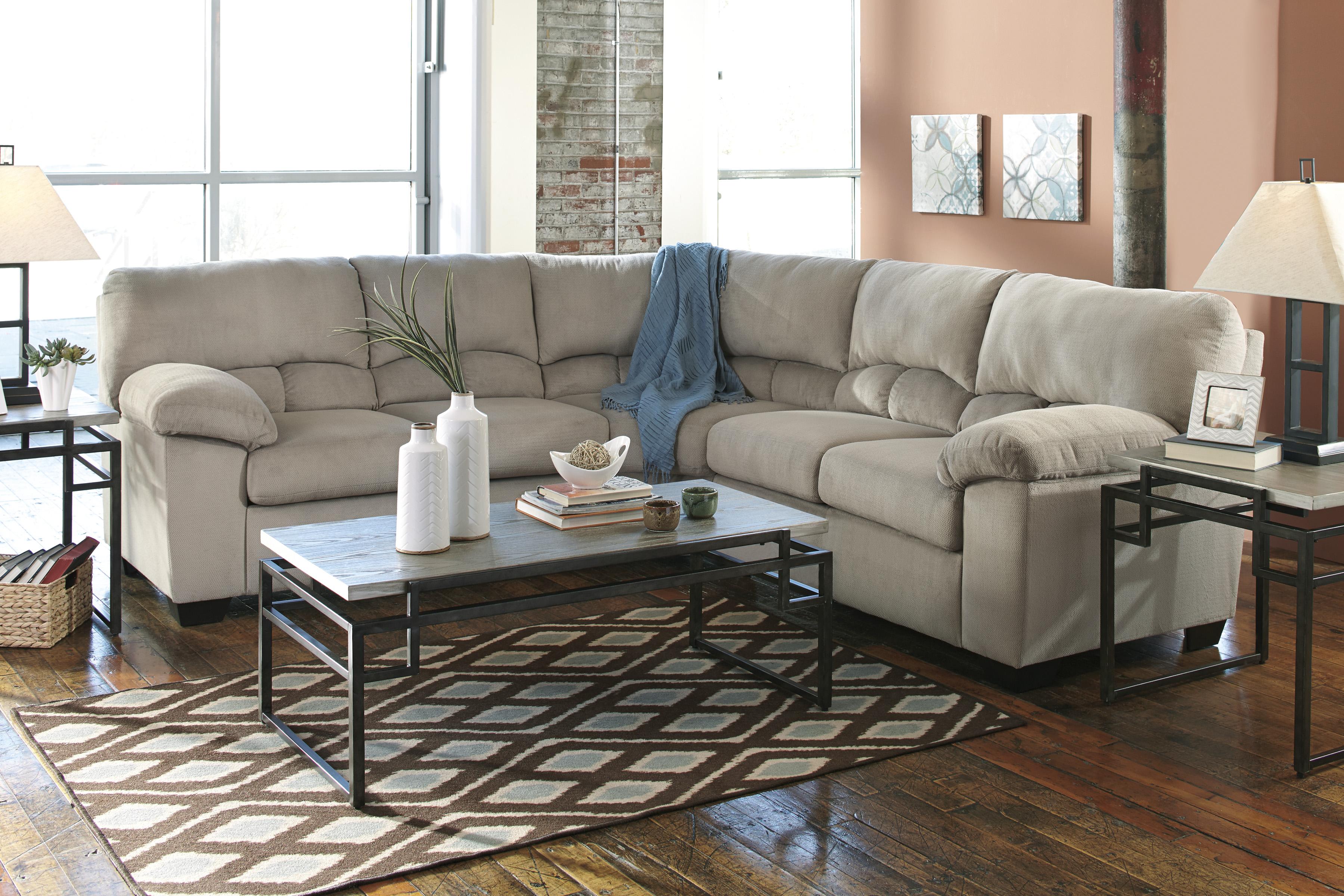 

    
Ashley Dailey 2 Piece Sectional in Alloy
