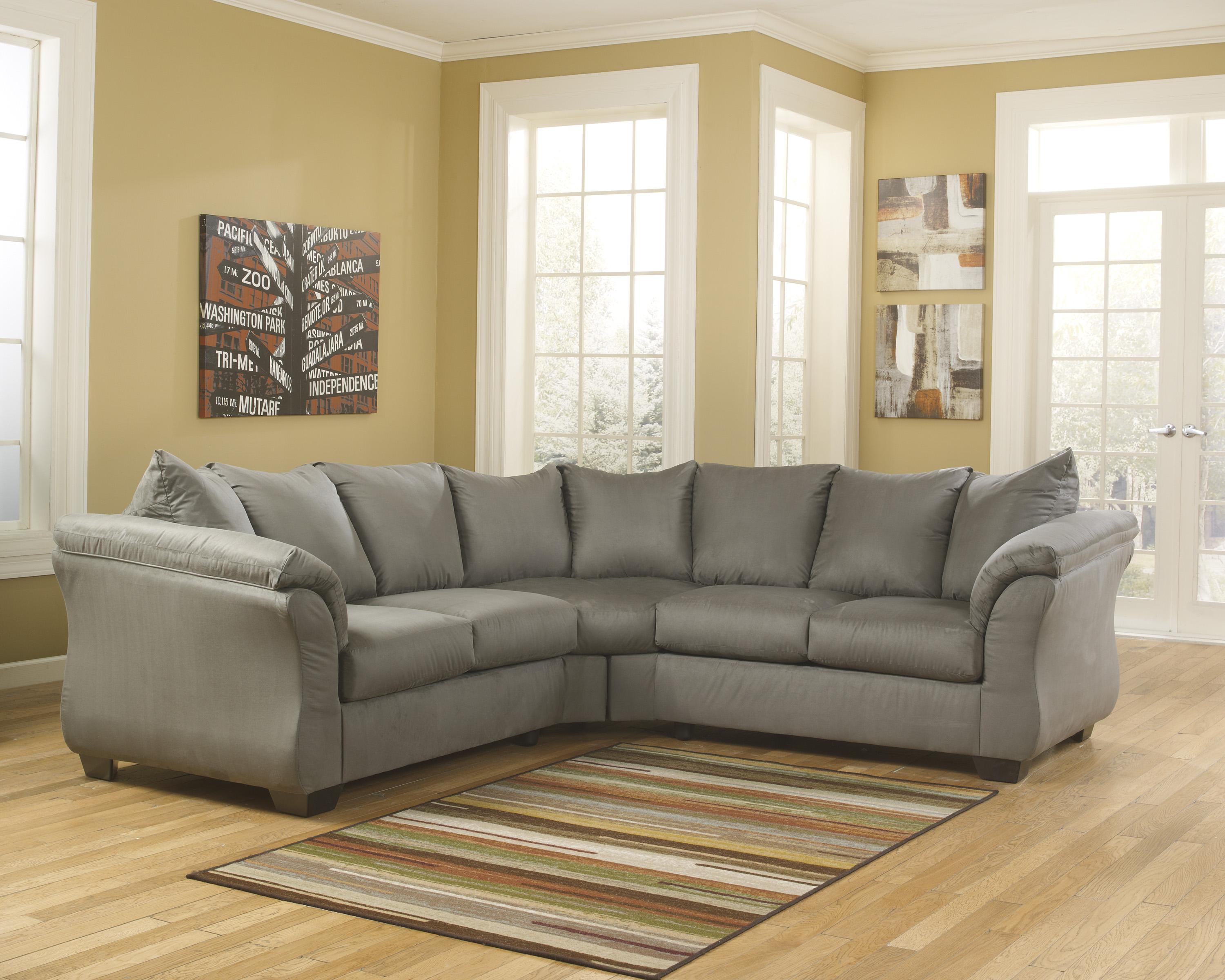 

    
Ashley Darcy 2 Piece Sectional in Cobblestone 1961
