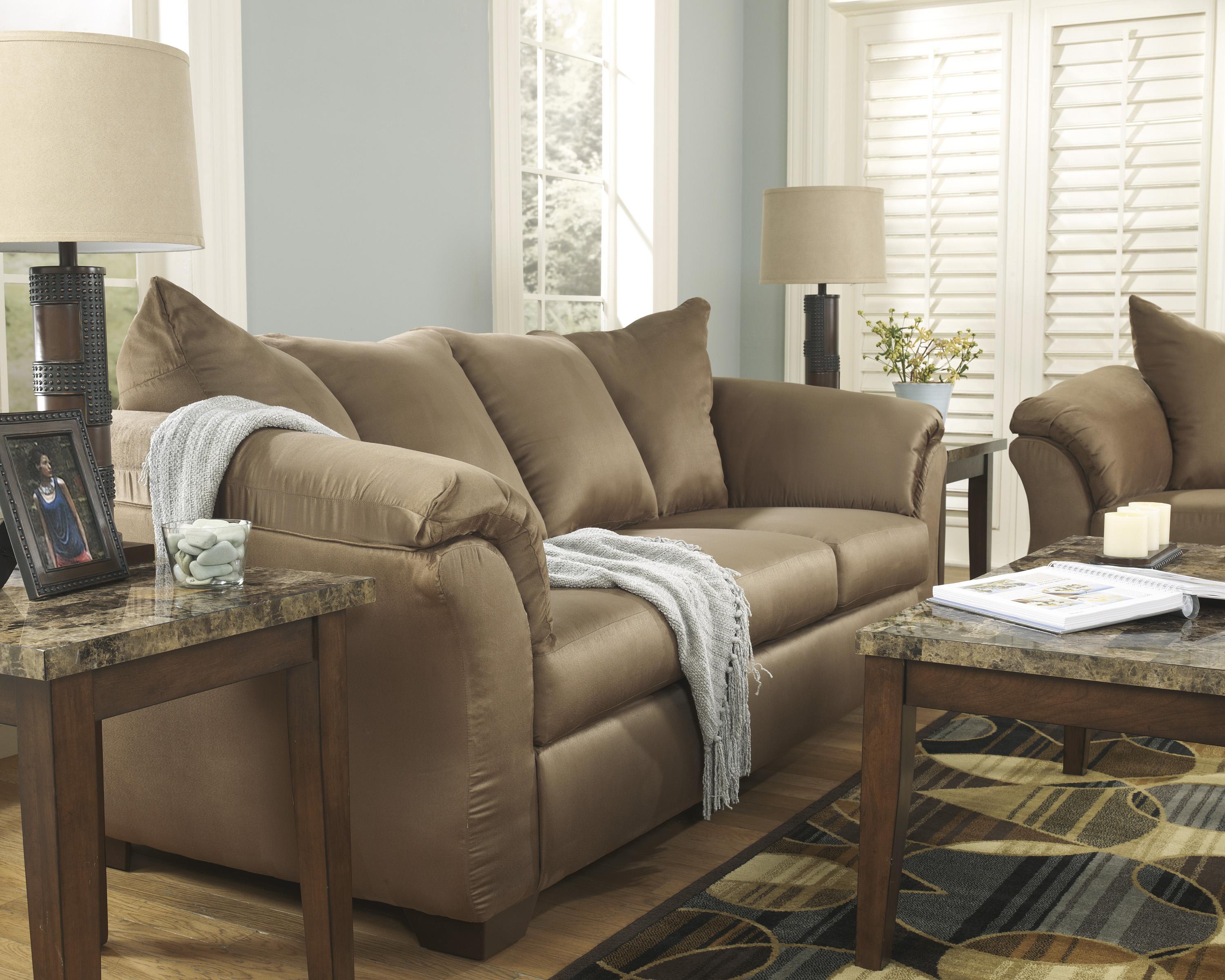

    
Darcy Sofa Loveseat and Chair Set
