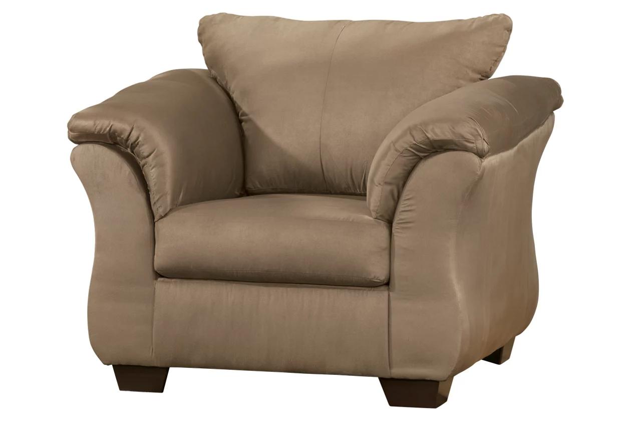 

                    
Ashley Furniture Darcy Sofa Loveseat and Chair Set Beige Fabric Purchase 
