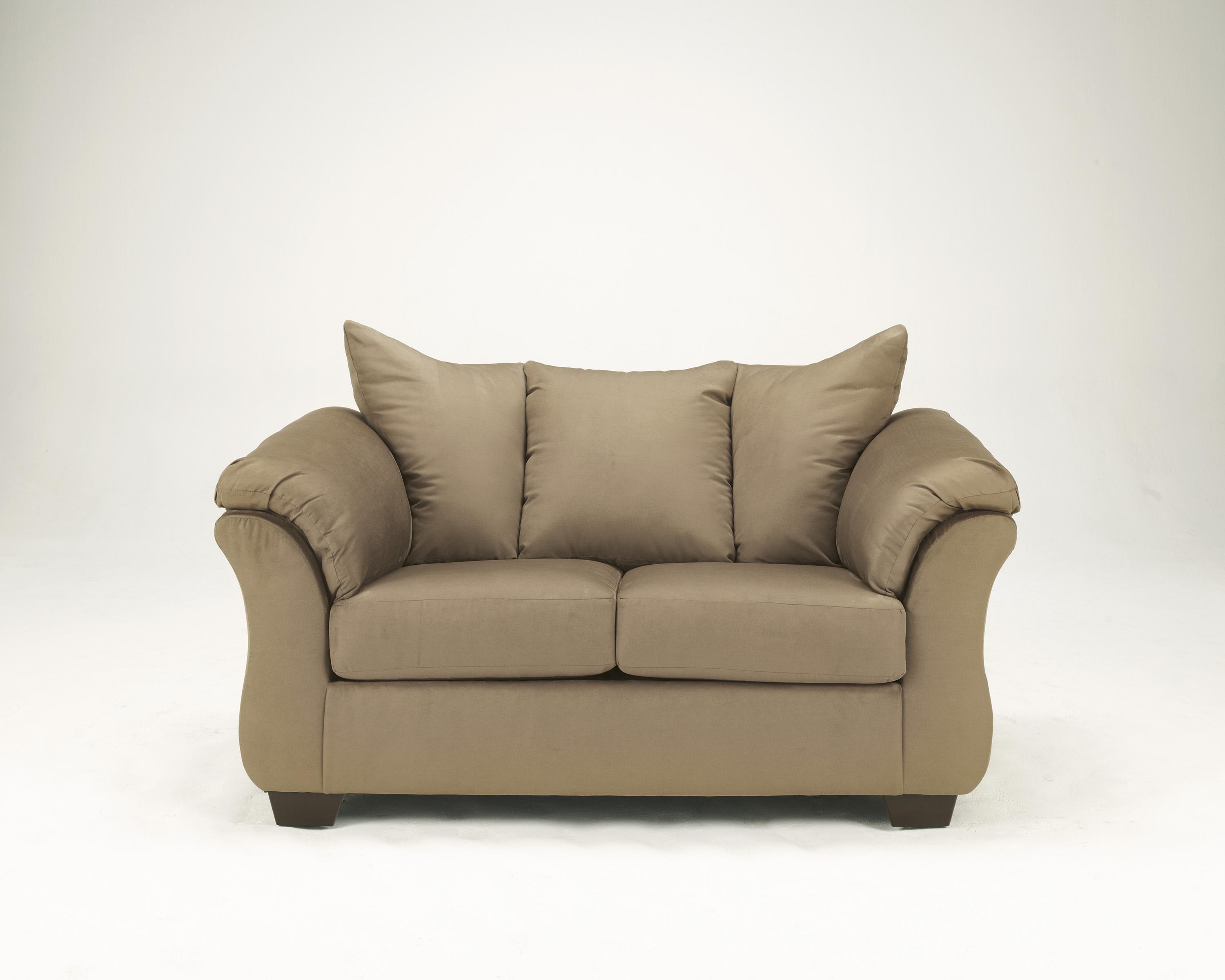 

    
Ashley Furniture Darcy Sofa Loveseat Chair and Ottoman Set Mocha 75002-38-35-20-14-KIT
