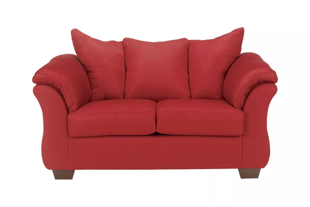 

    
Ashley Furniture Darcy Sofa Loveseat Chair and Ottoman Set Salsa 75001-38-35-20-14-KIT

