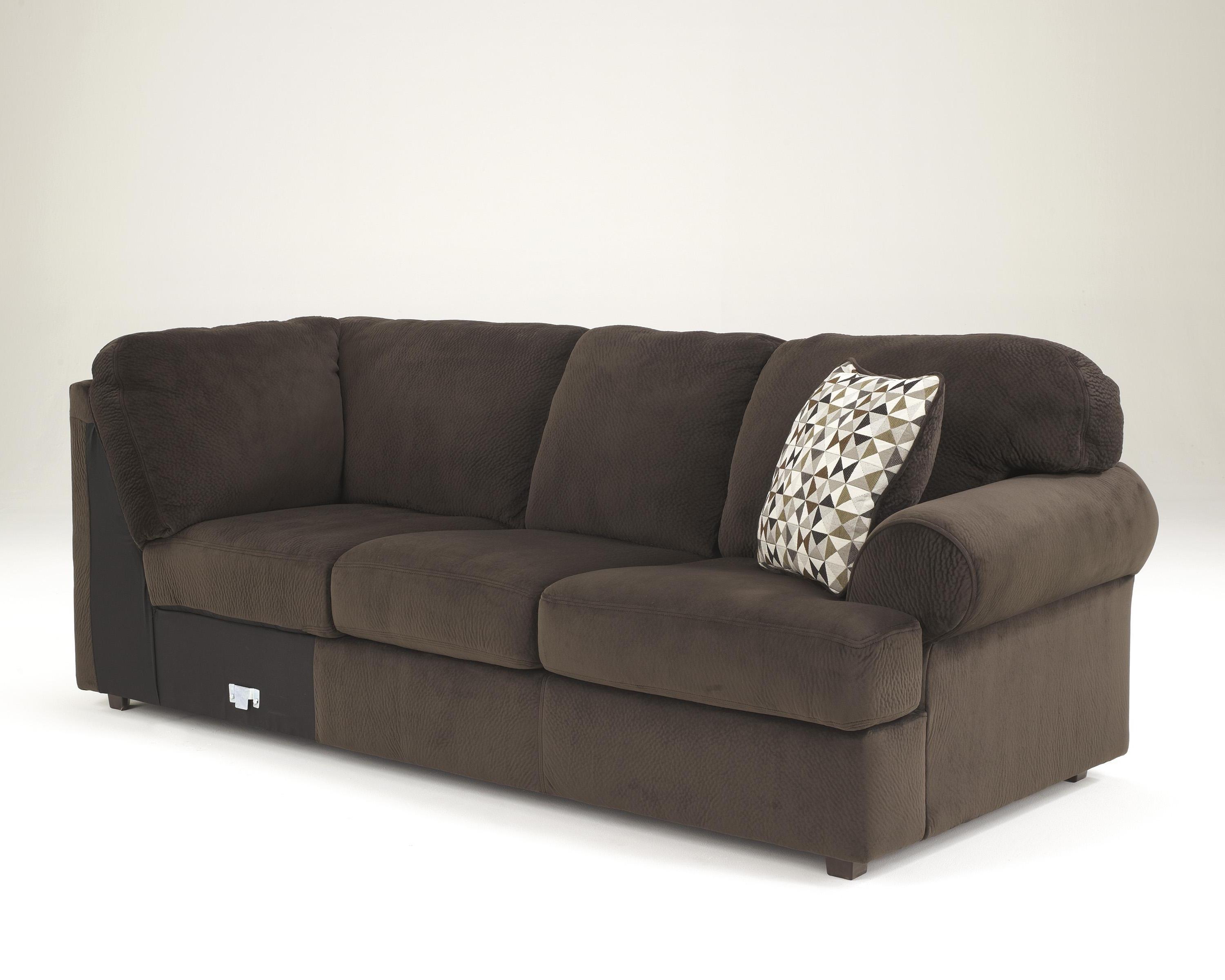 

    
Ashley Jessa Place Living Room Sectional 3pcs in Chocolate Left Facing
