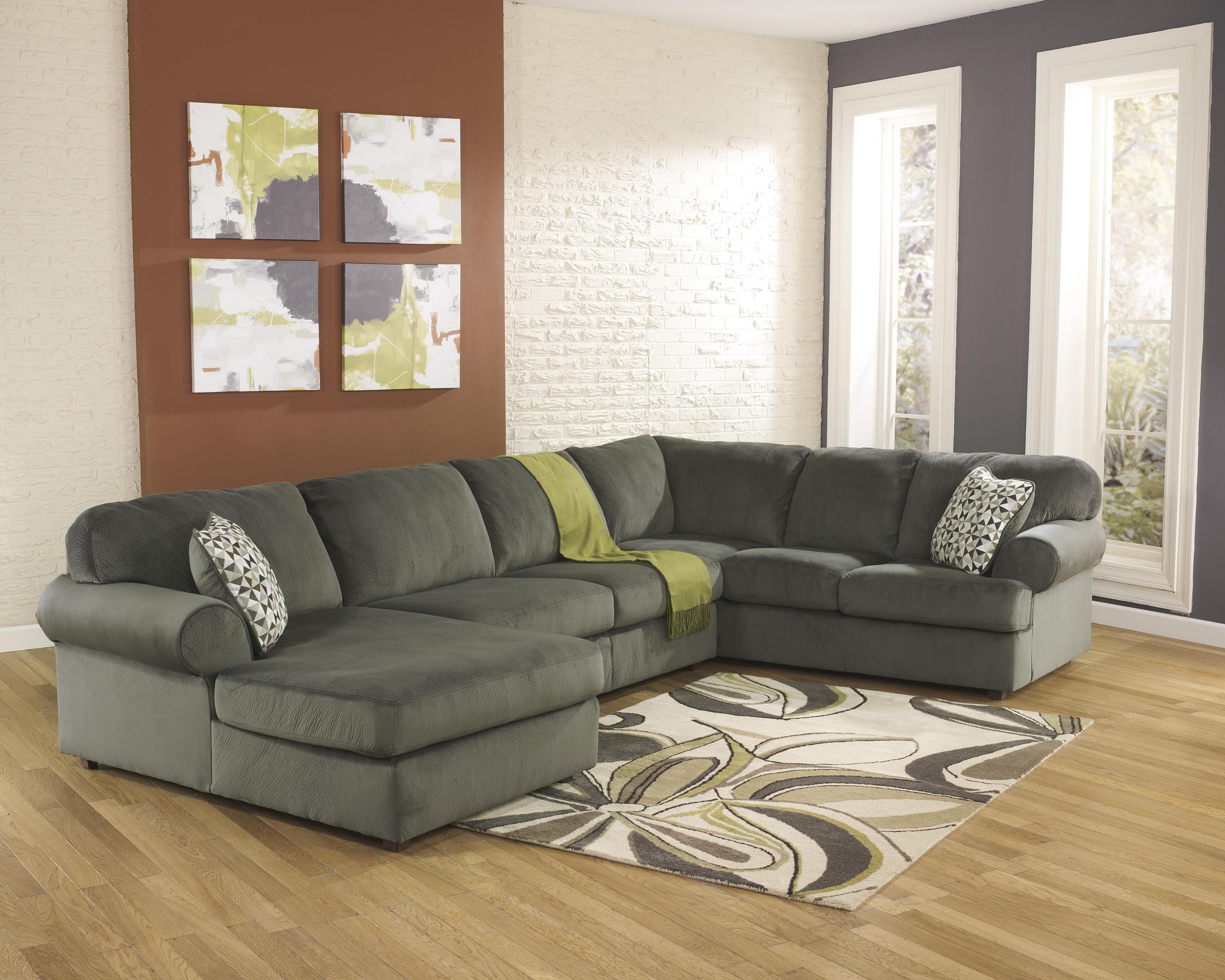 

    
Ashley Jessa Place 3 Piece Sectional in Pewter Left Facing
