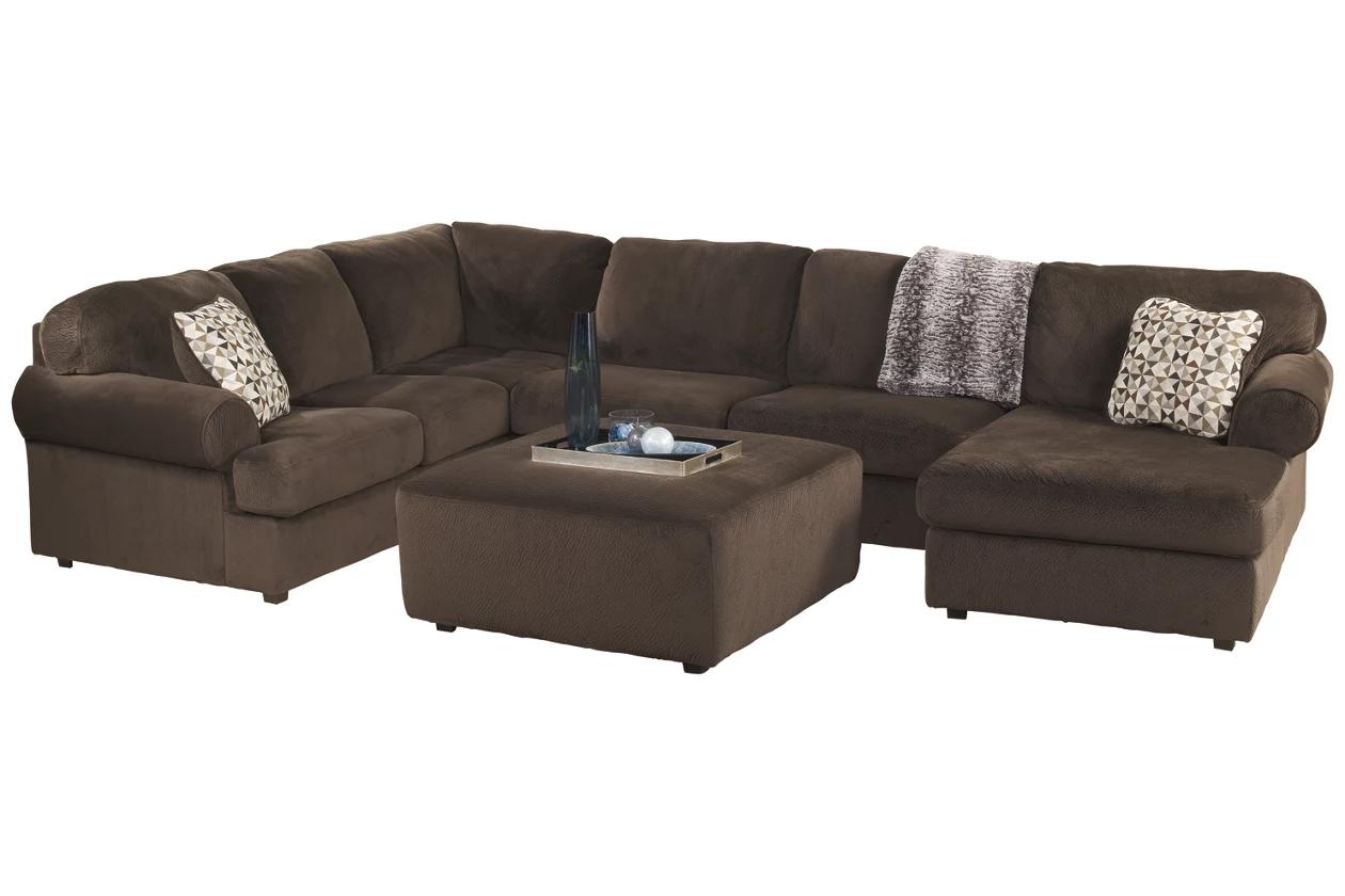 

    
Ashley Jessa Place 4 Piece Sectional in Chocolate Right Facing
