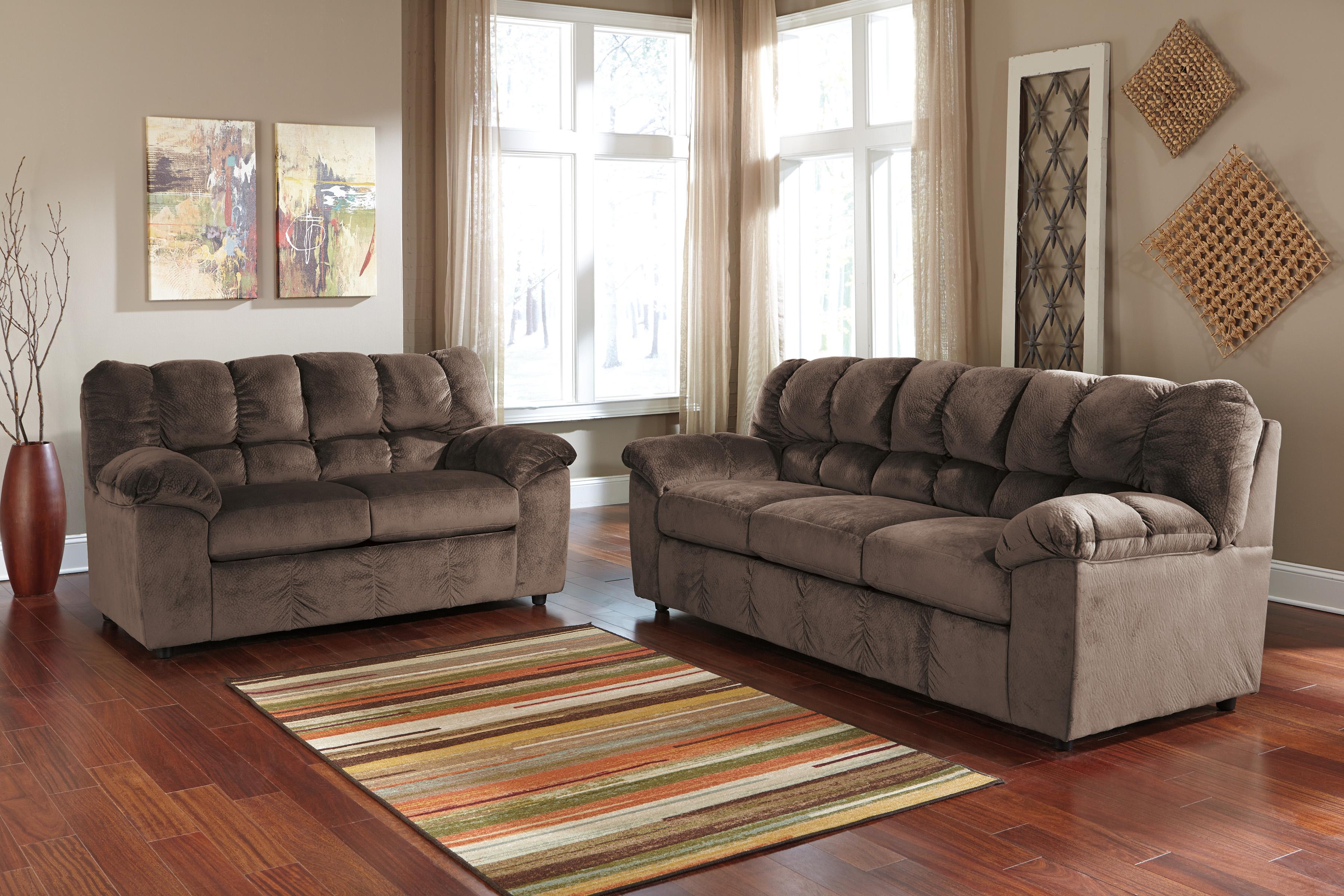 

    
Ashley Julson 2 Piece Living Room Set in Cafe
