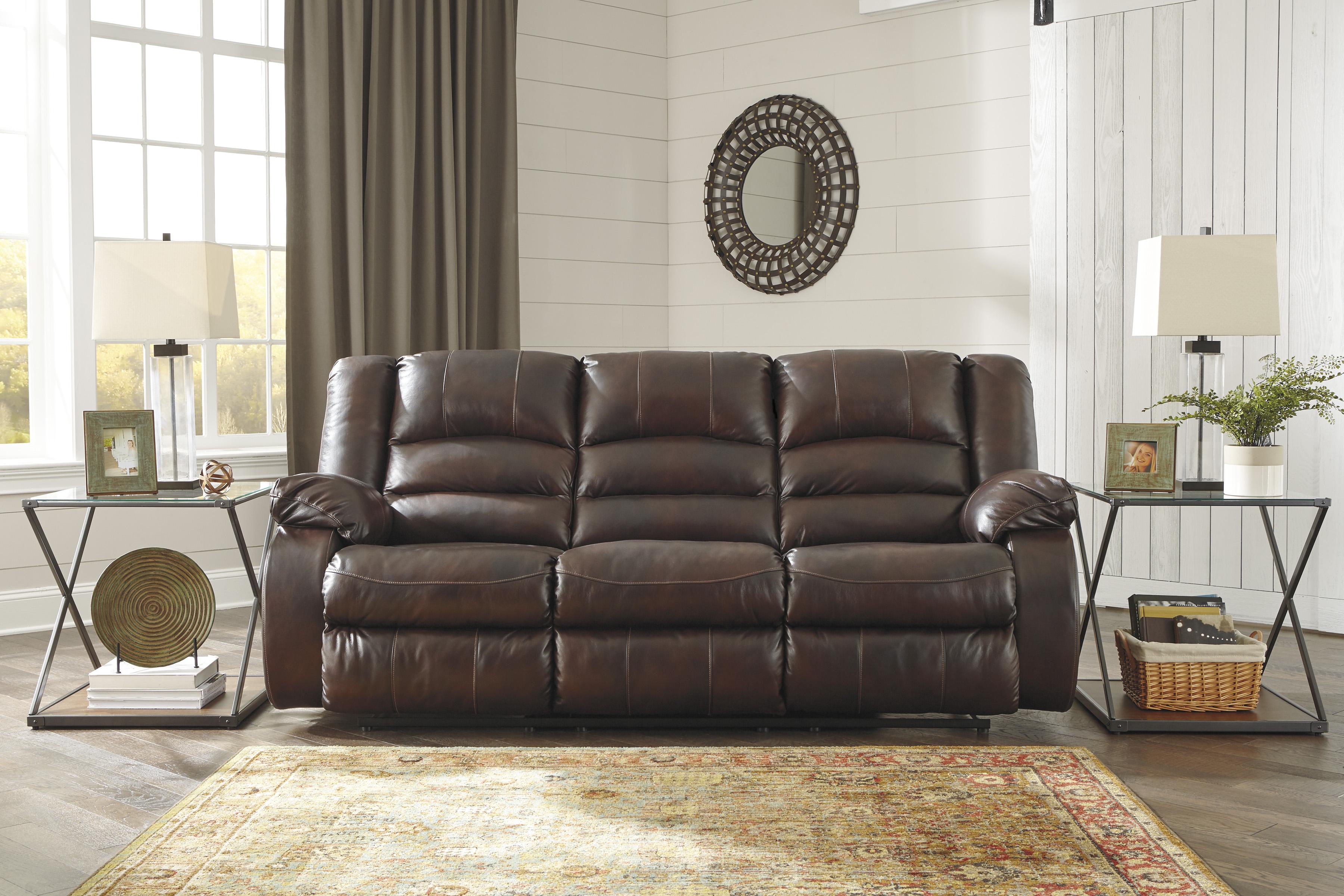 

                    
Ashley Furniture Levelland Reclining Living Room Set Cafe Leather Purchase 
