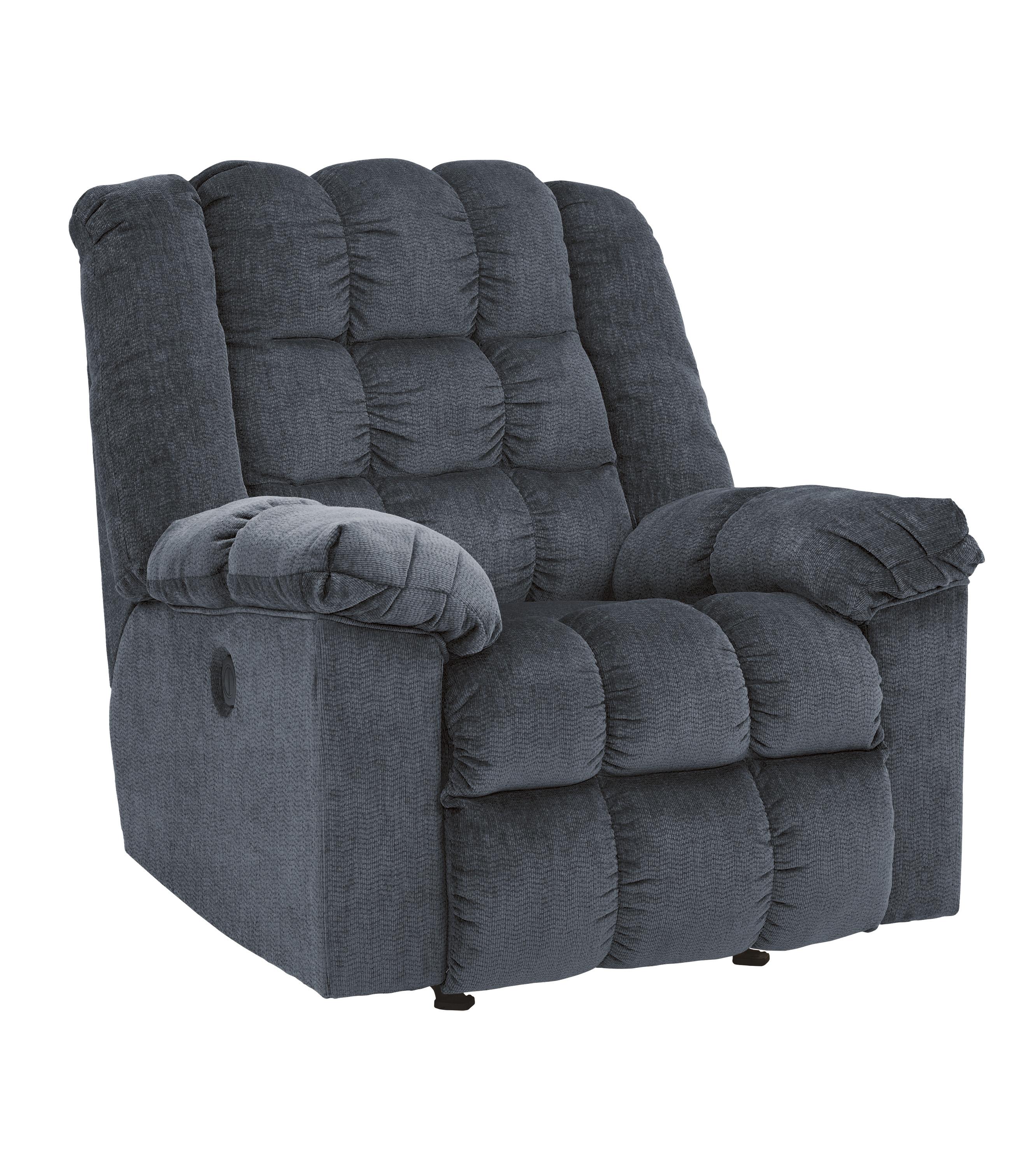 

    
Ashley Furniture Ludden Reclining Chair Blue 8110598

