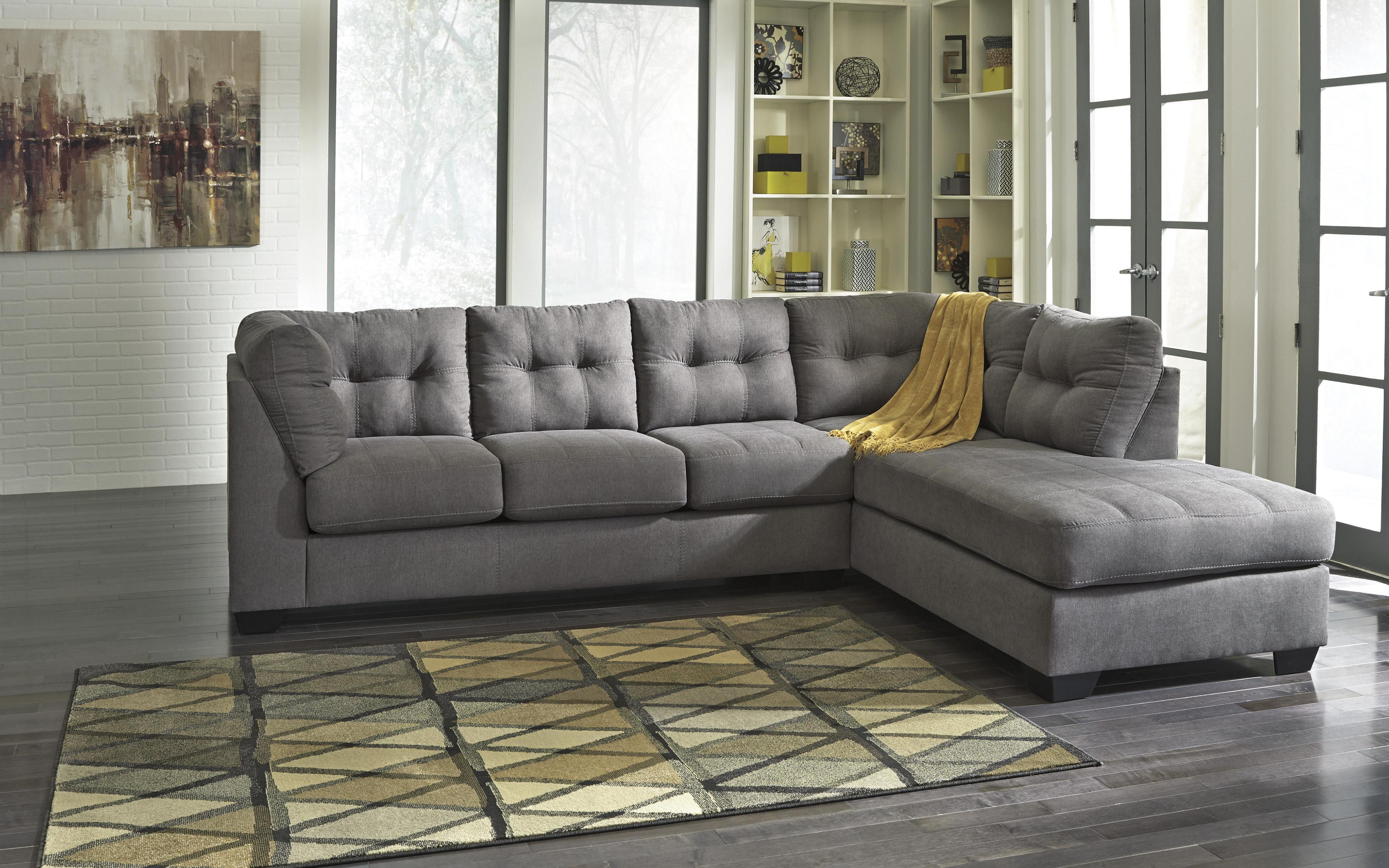 

    
Ashley Maier 2 Piece Sectional in Charcoal RAF
