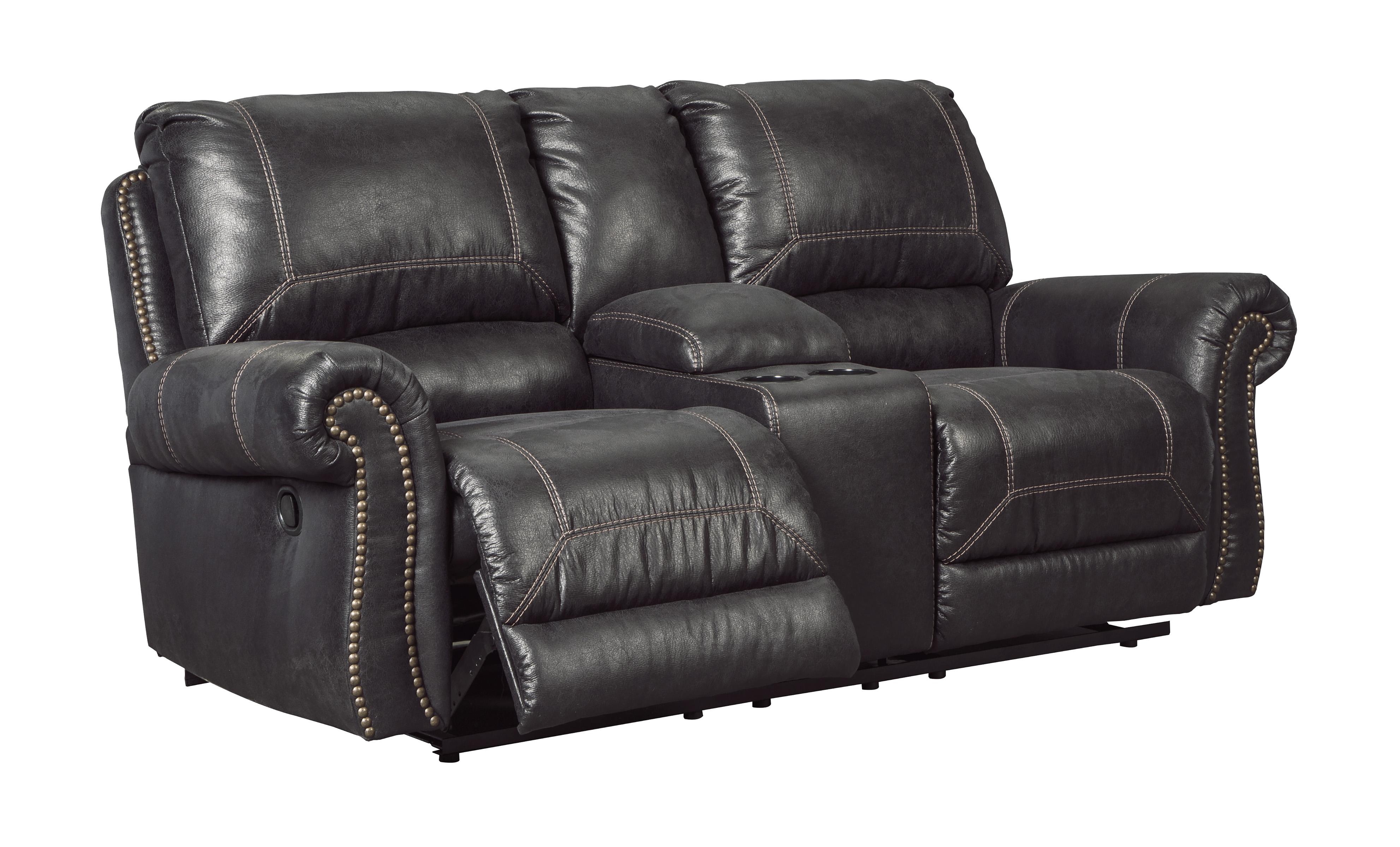 

                    
Buy Ashley Milhaven 2 Piece Living Room Set in Black Non Power
