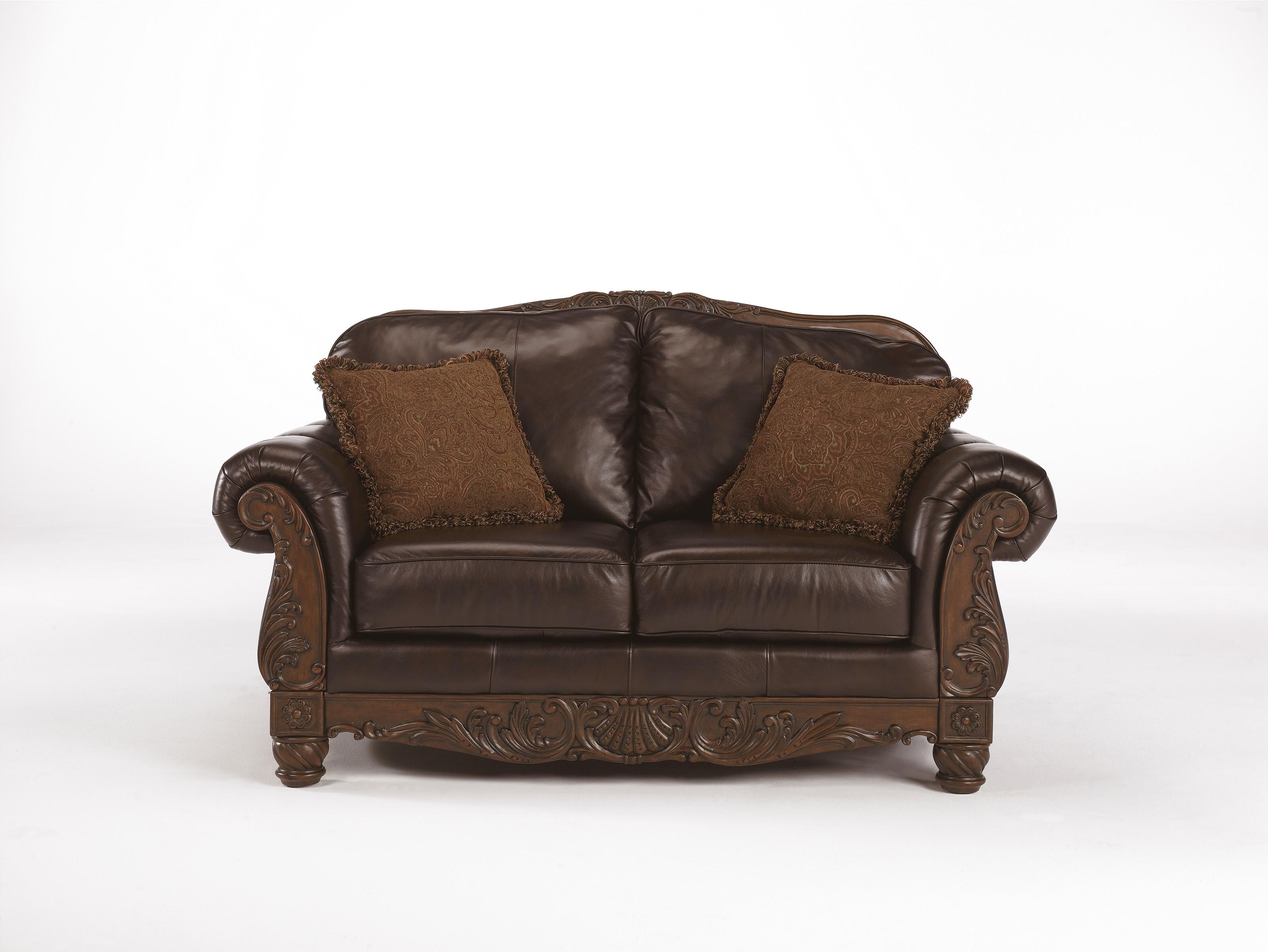 

    
Ashley Furniture North Shore Sofa Set Dark Brown 22603-38-35-16KIT-Set-3
