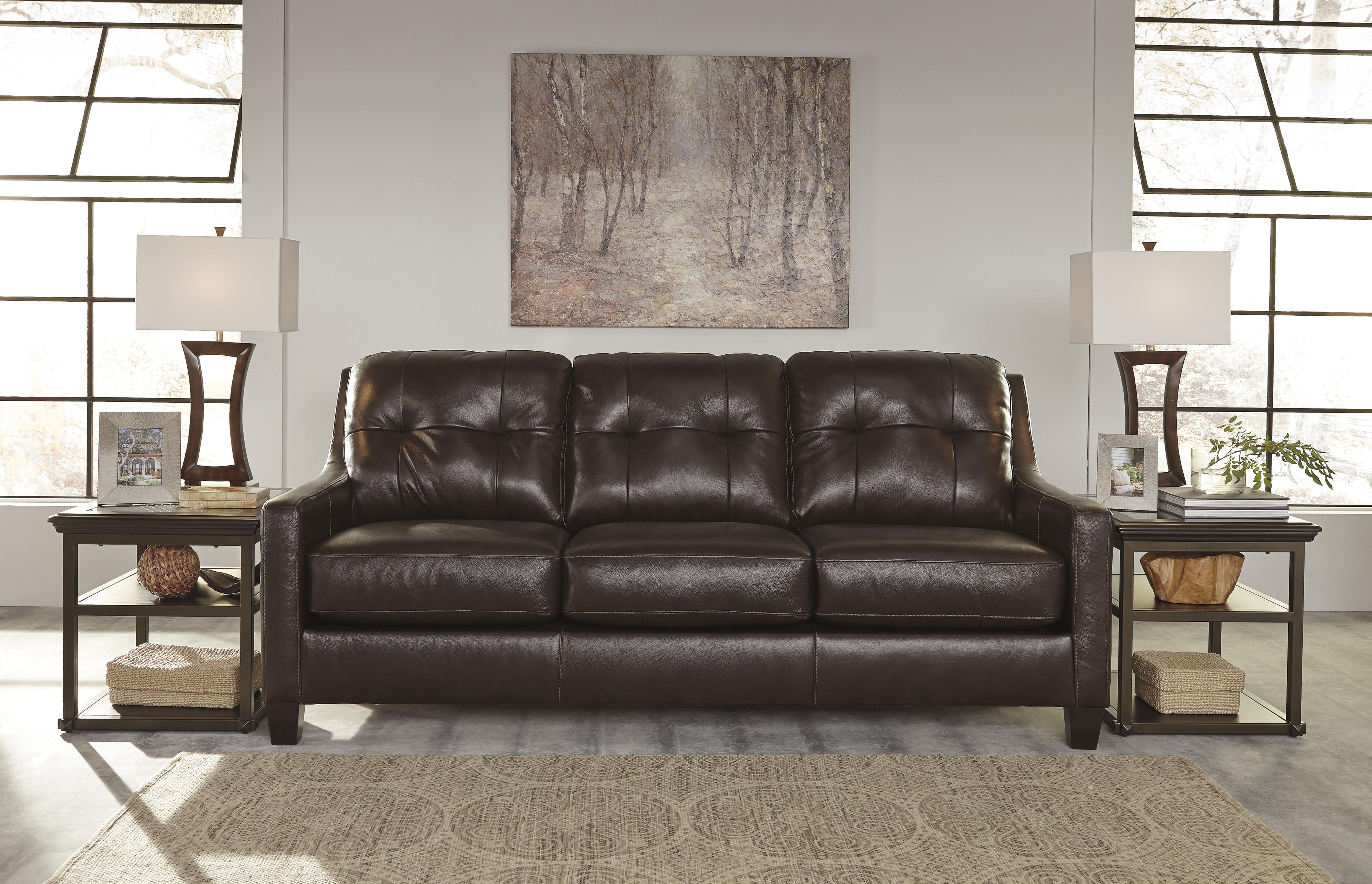 

                    
Ashley Furniture O&#039;Kean Sofa and Loveseat Set Mahogany Leather Purchase 
