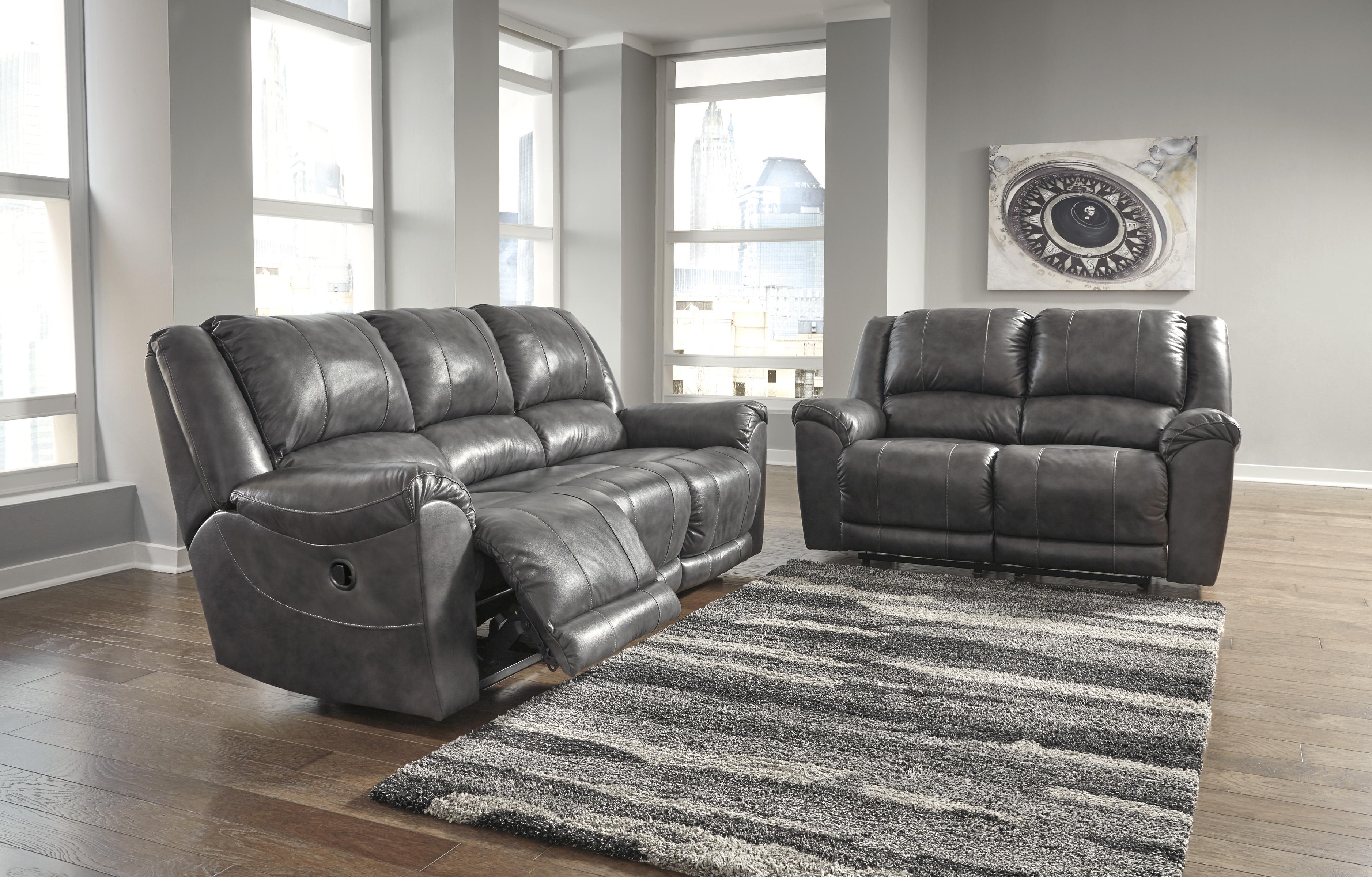 

    
Ashley Furniture Persiphone Reclining Living Room Set Charcoal 60701-88-86-Sofa set-2
