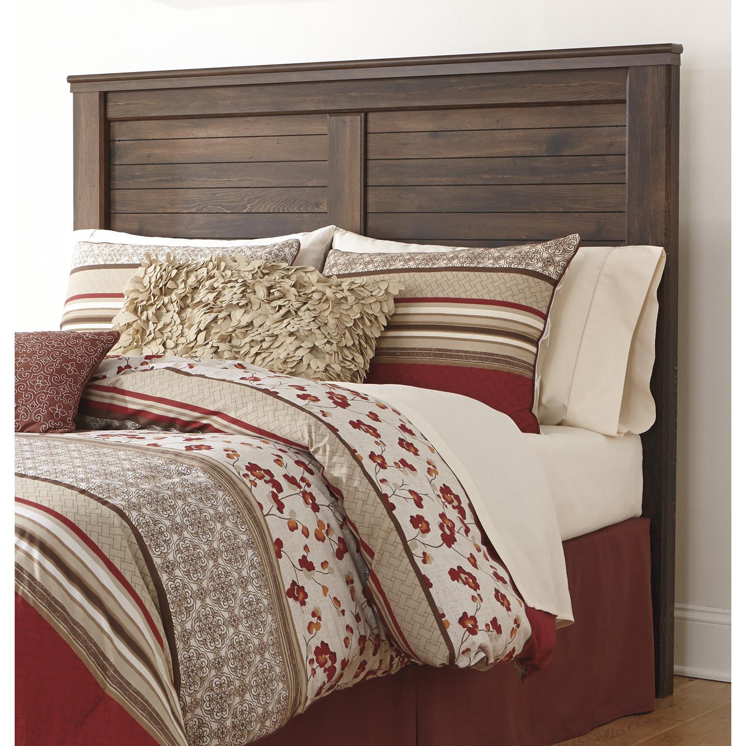 

    
Ashley Furniture Quinden Panel Bedroom Set Brown B246-58-56-99-92(2)
