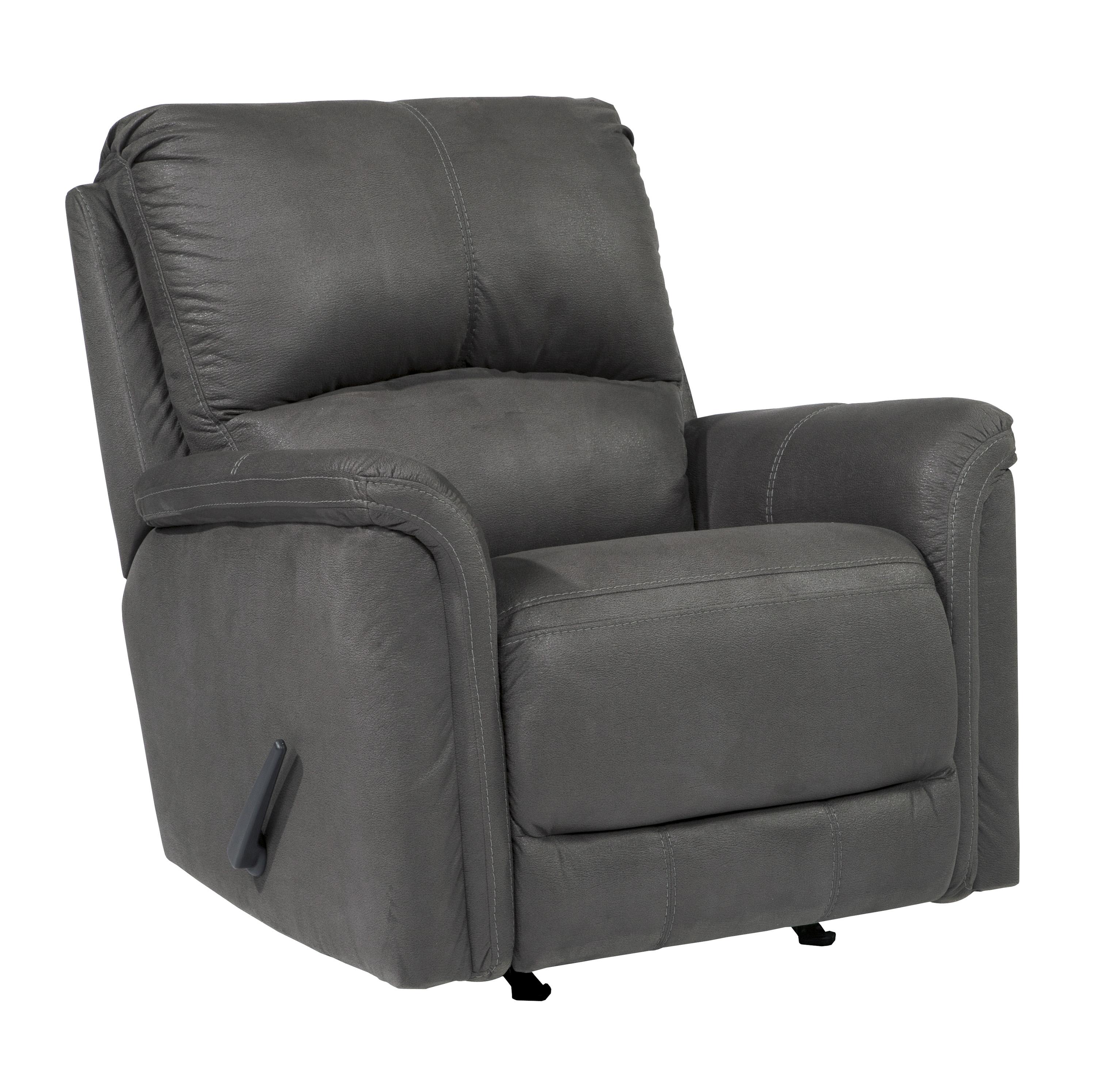 

                    
Ashley Furniture Ranika Rocker Reclining Chair Gray Fabric Purchase 
