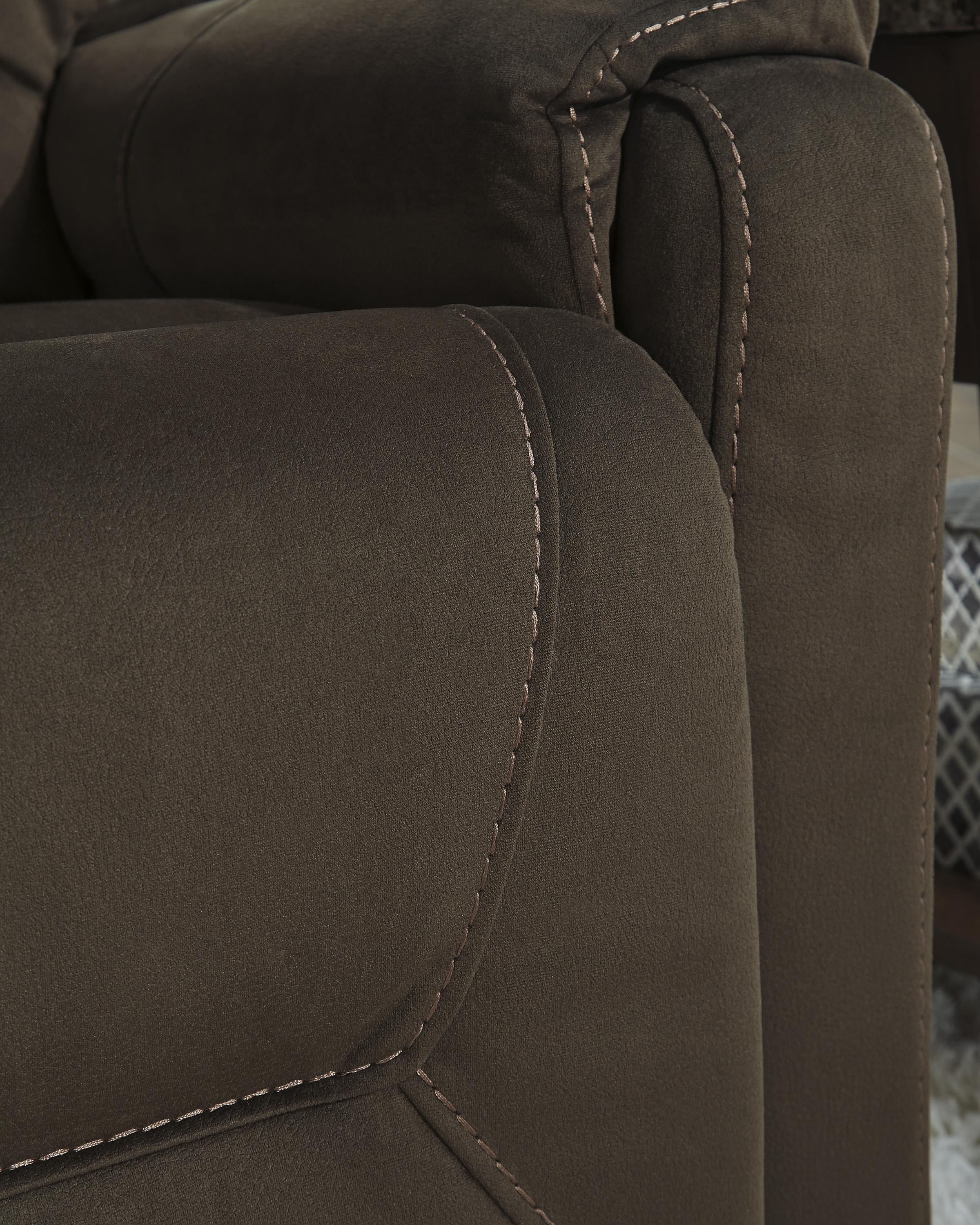 

                    
Ashley Furniture Samir Reclining Chair Coffee Fabric Purchase 
