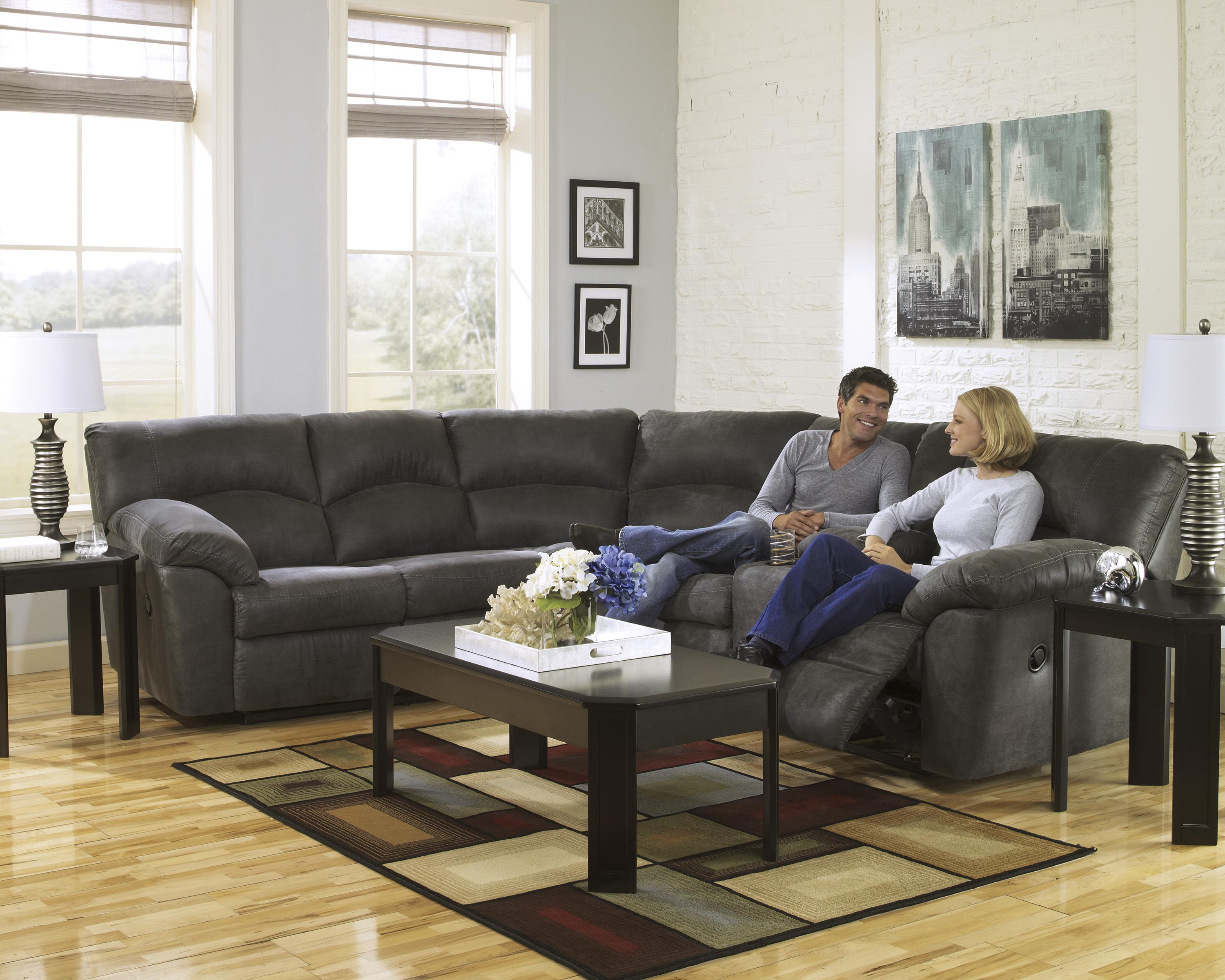 

    
Ashley Tambo 2 Piece Sectional in Pewter
