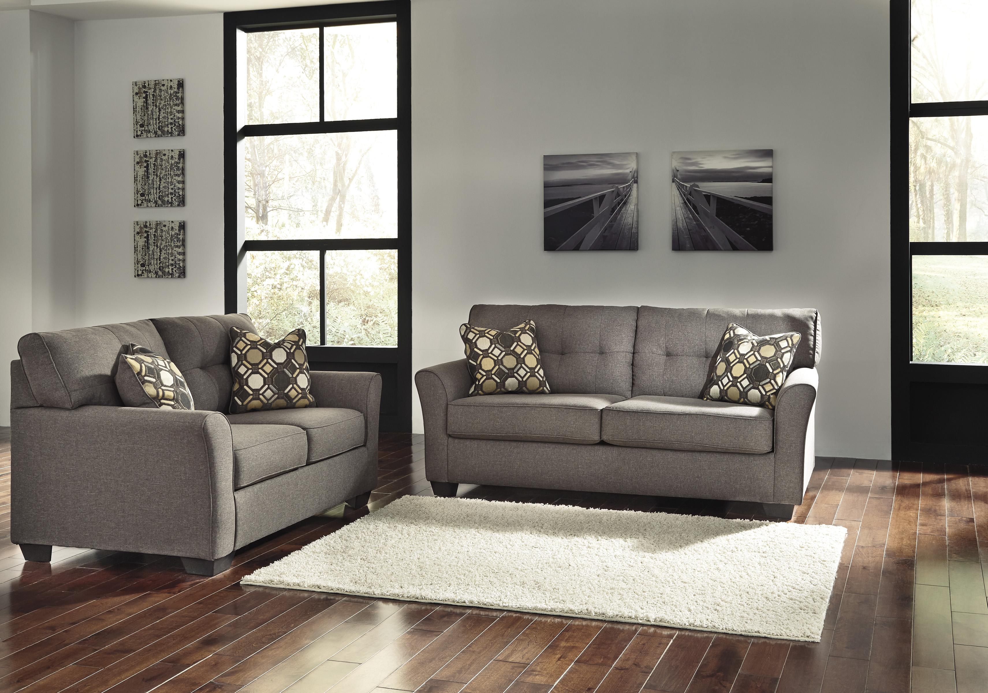 

    
Ashley Furniture Tibbee Living Room Set Slate 99101-38-35-KIT
